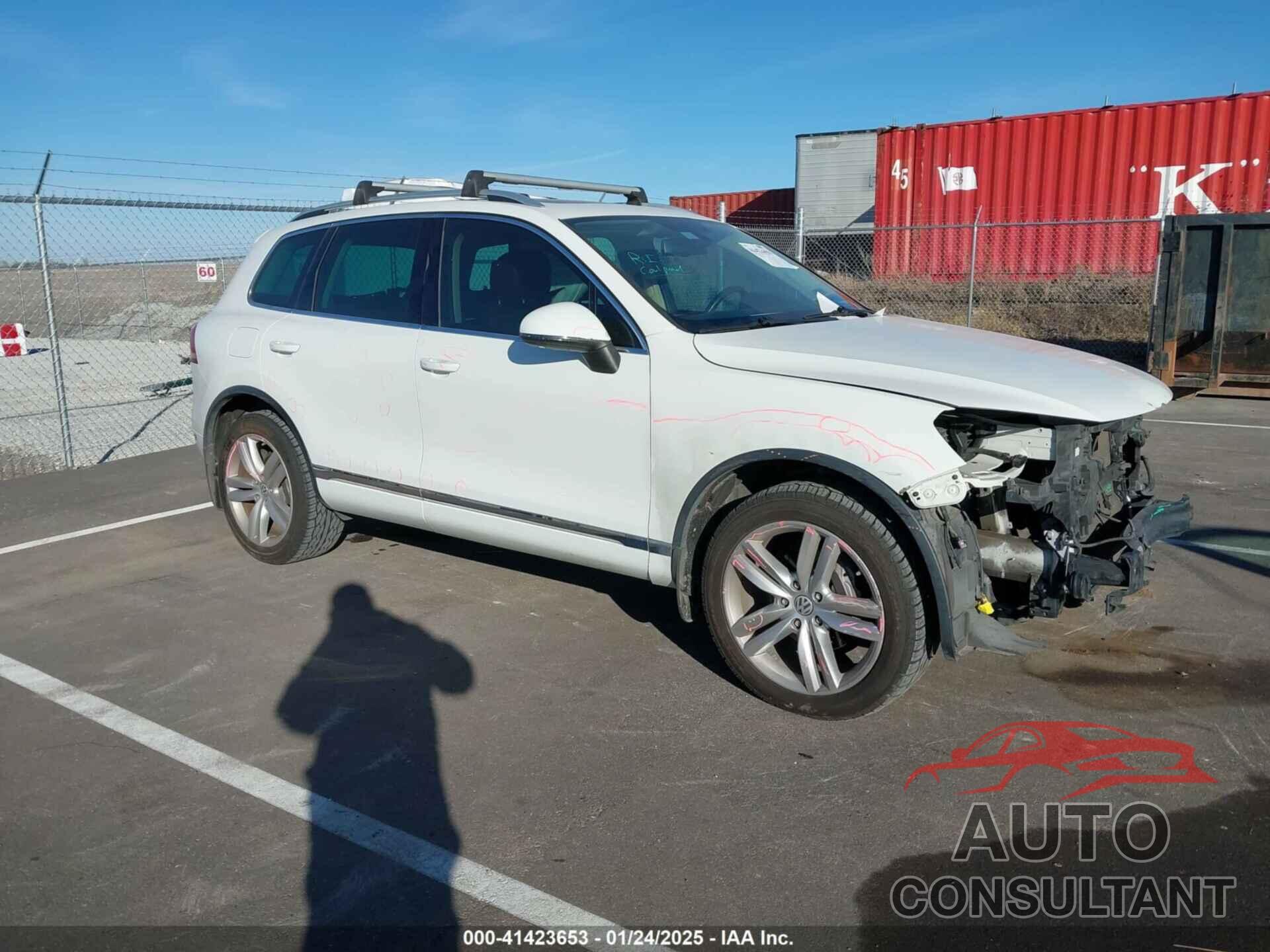 VOLKSWAGEN TOUAREG 2014 - WVGEF9BP1ED009546