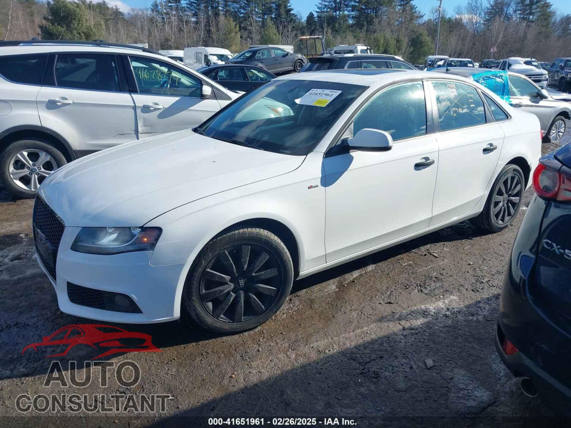 AUDI A4 2012 - WAUBFAFL2CA115435