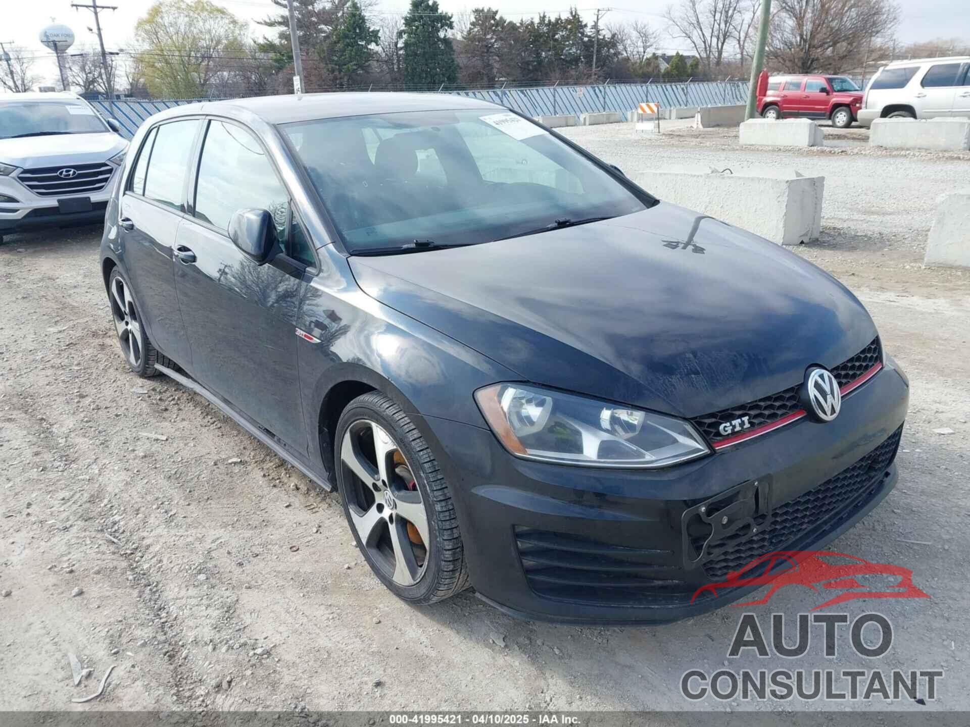 VOLKSWAGEN GOLF GTI 2016 - 3VW5T7AU4GM055174