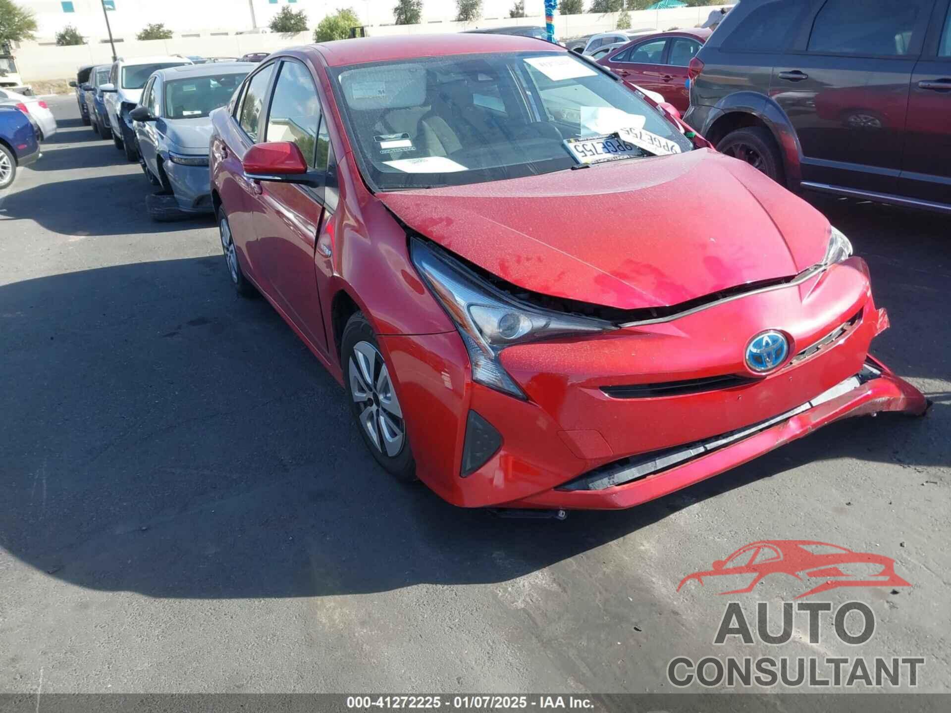 TOYOTA PRIUS 2017 - JTDKBRFUXH3563584