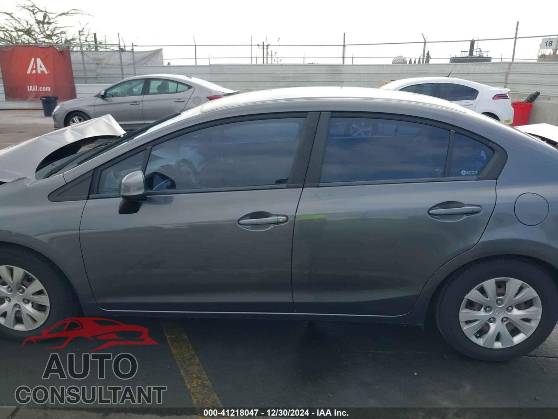 HONDA CIVIC SDN 2012 - 2HGFB2F57CH567472