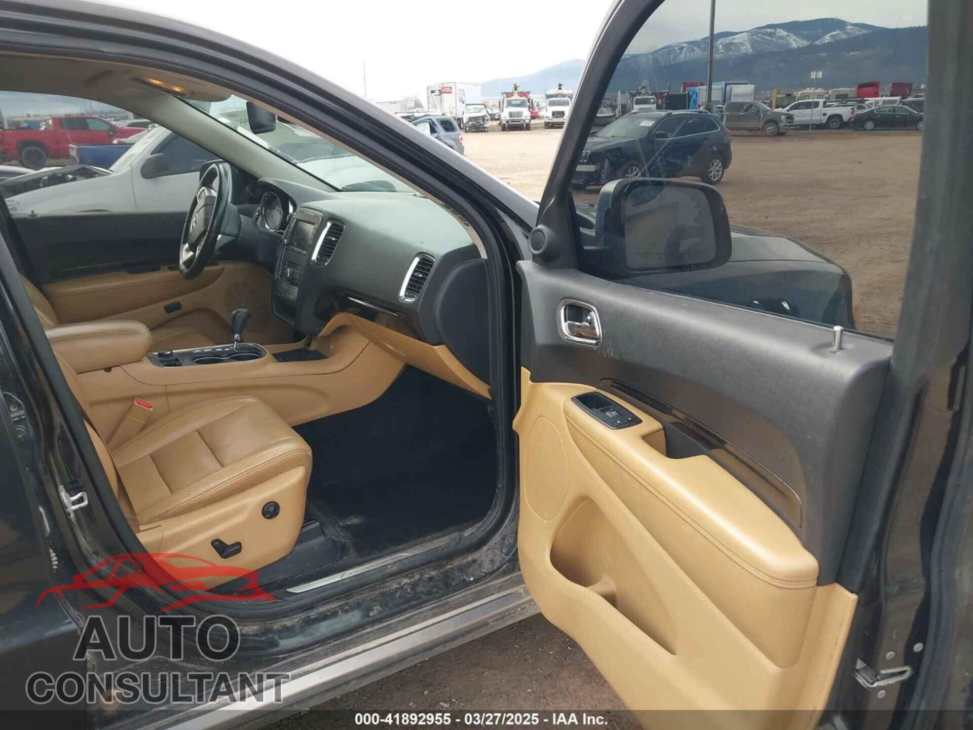 DODGE DURANGO 2011 - 1D4SE5GT0BC648692