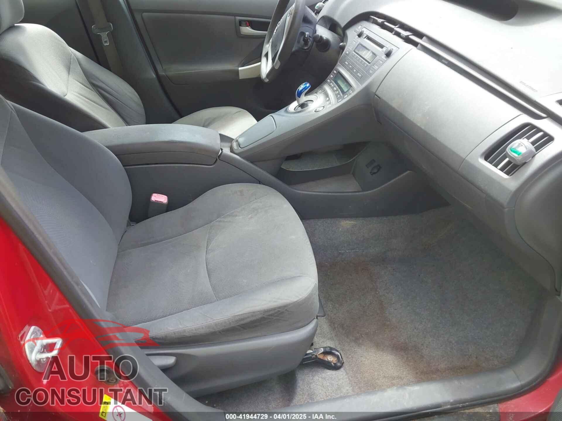TOYOTA PRIUS 2010 - JTDKN3DU8A1081530