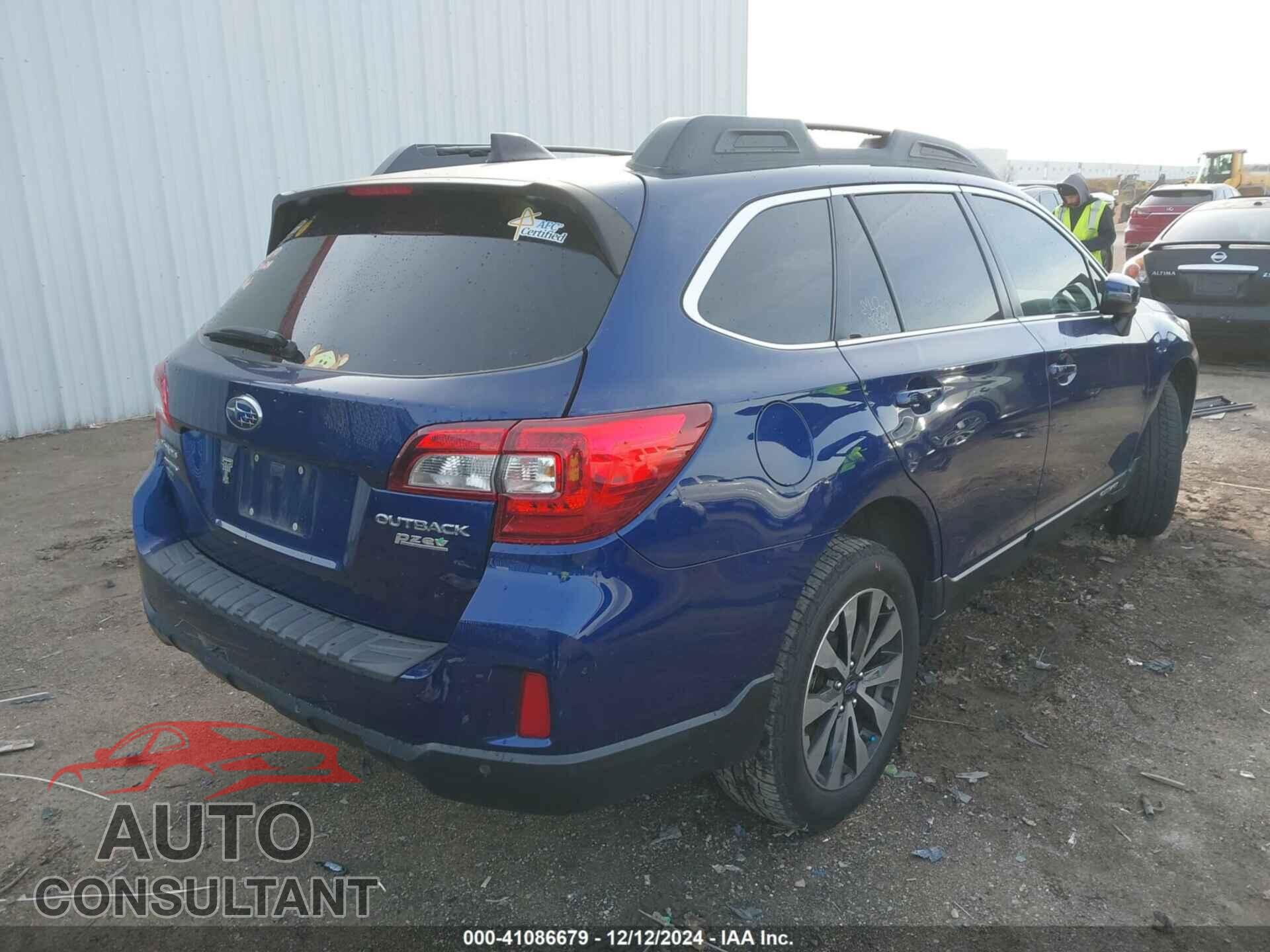 SUBARU OUTBACK 2017 - 4S4BSANC1H3369158