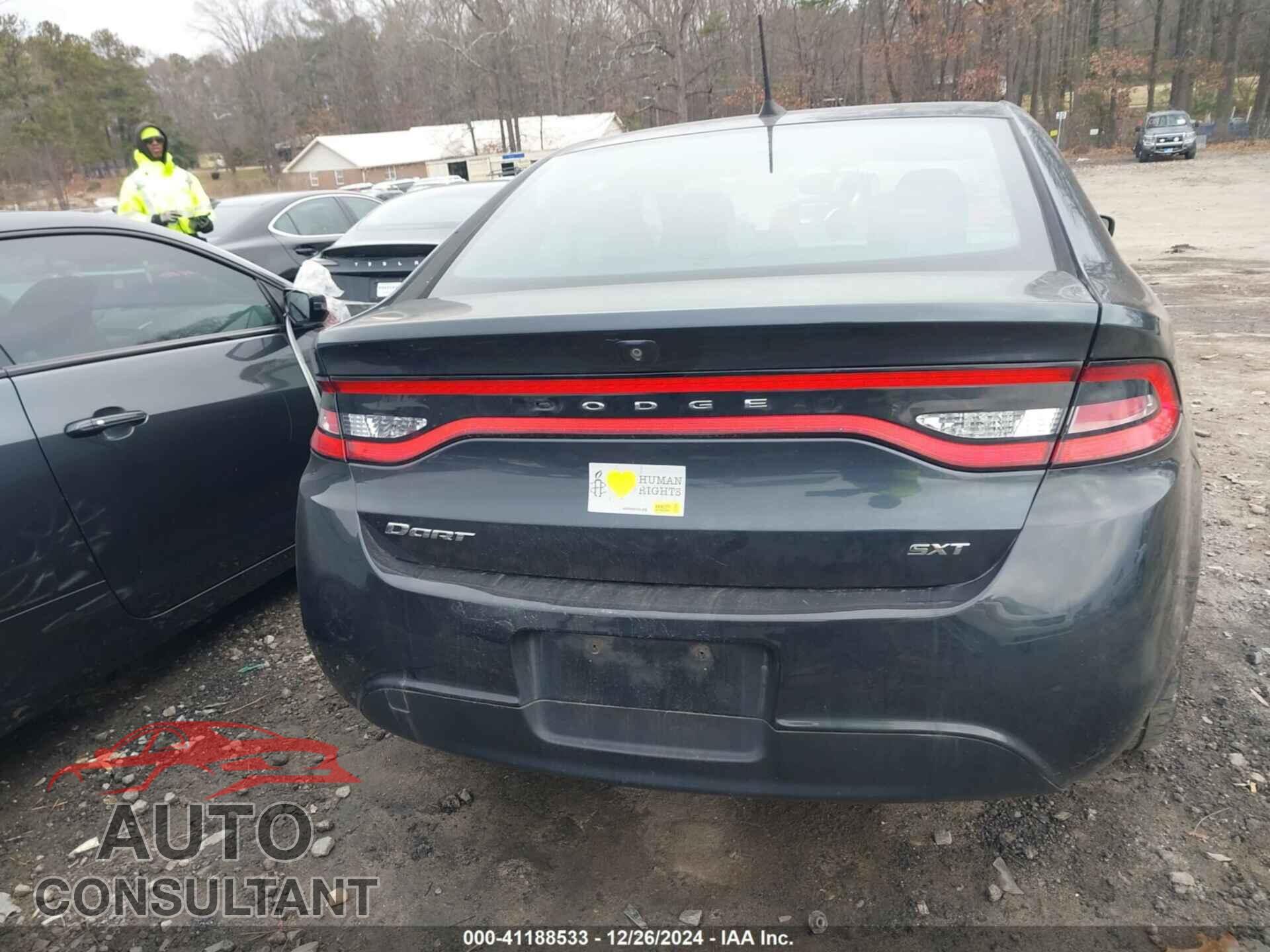 DODGE DART 2013 - 1C3CDFBA1DD345003