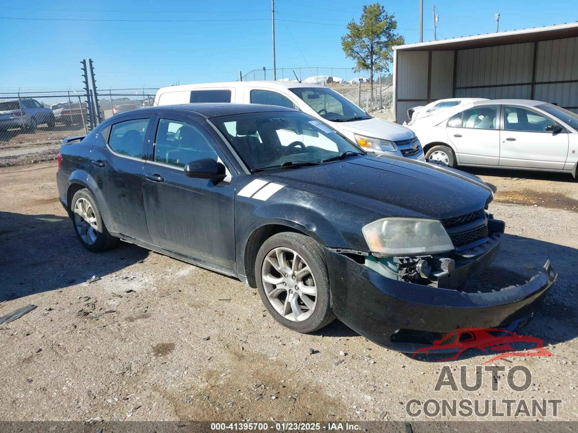 DODGE AVENGER 2012 - 1C3CDZBG4CN222133