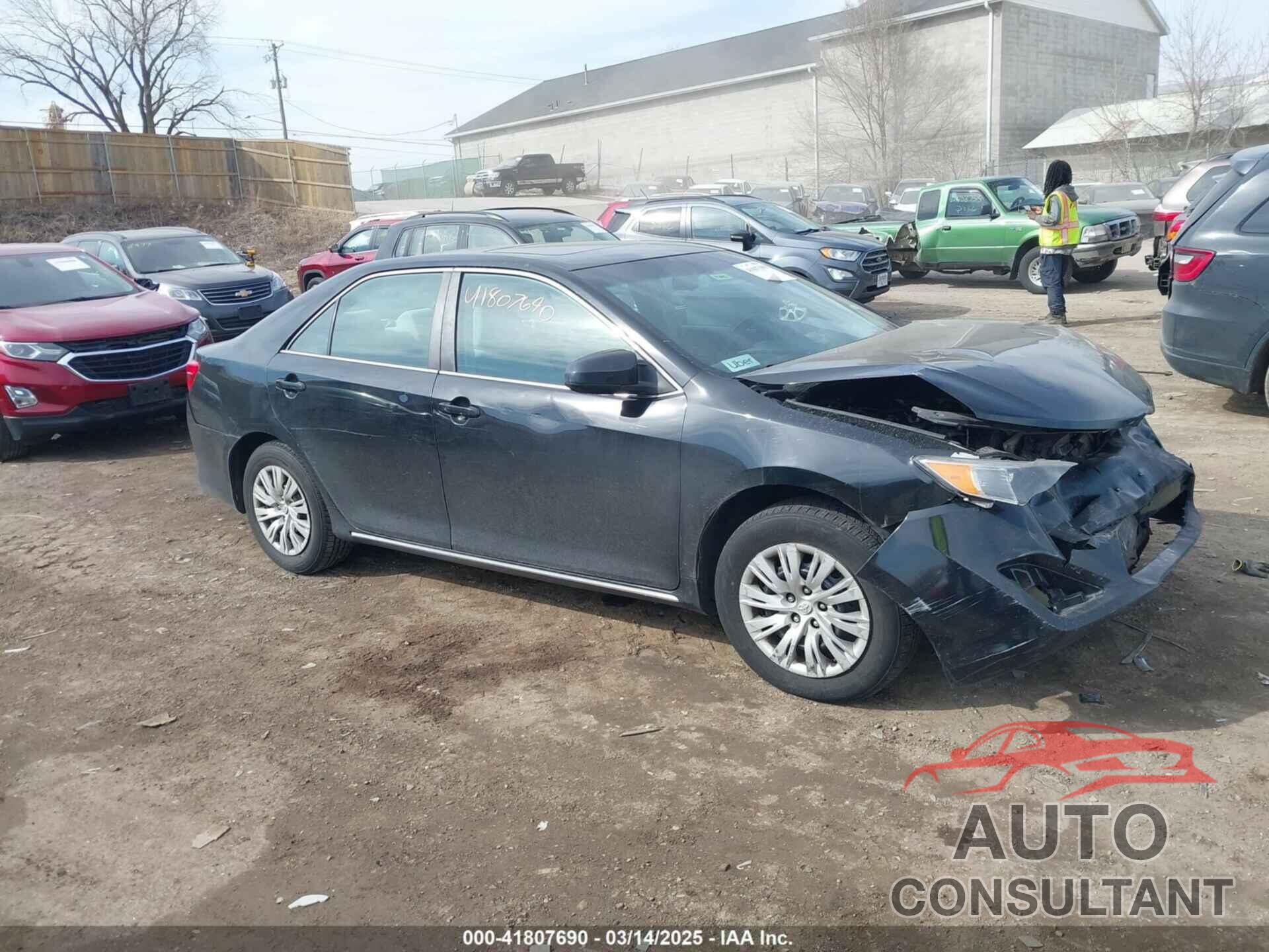 TOYOTA CAMRY 2013 - 4T4BF1FK4DR304776