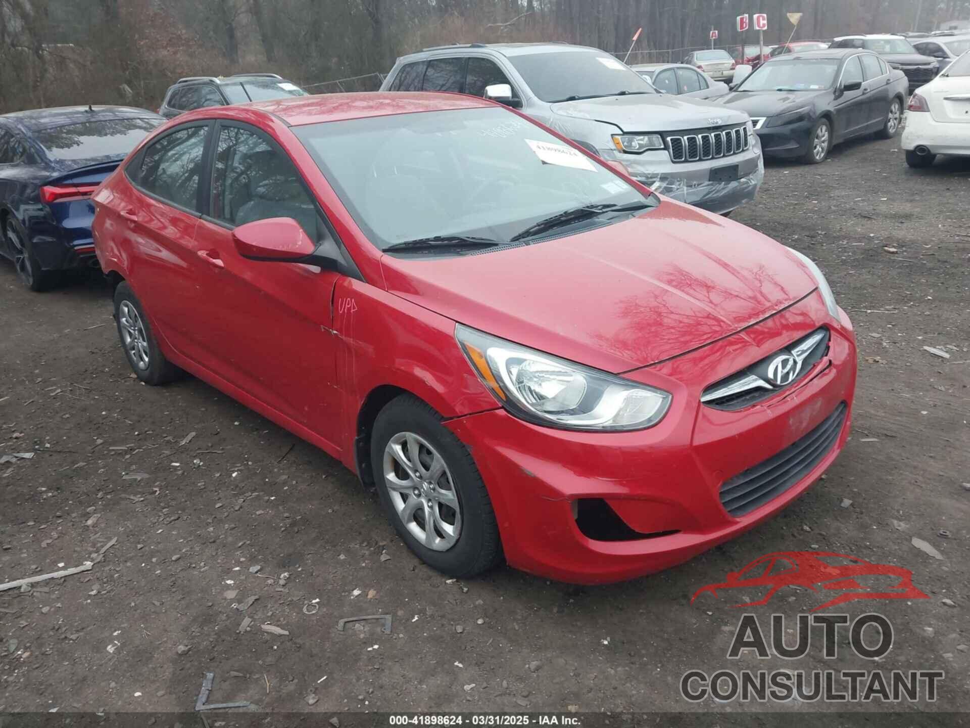 HYUNDAI ACCENT 2013 - KMHCT4AE3DU315696