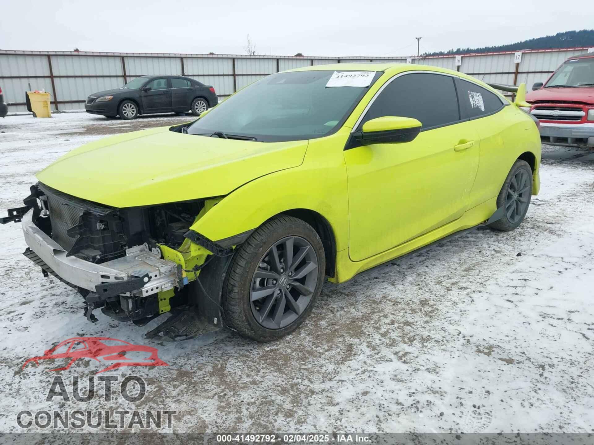 HONDA CIVIC 2019 - 2HGFC3B35KH350511