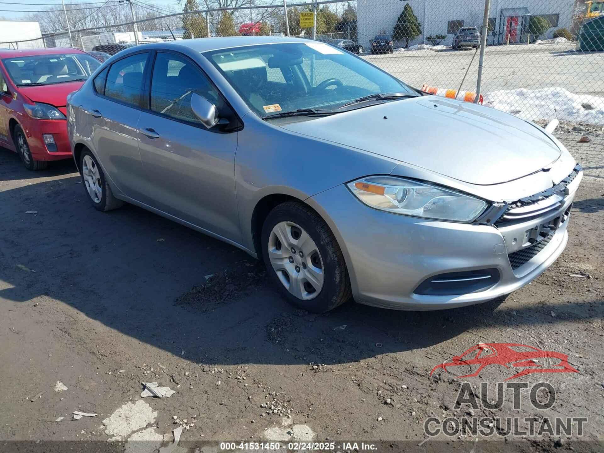 DODGE DART 2015 - 1C3CDFAA9FD142655