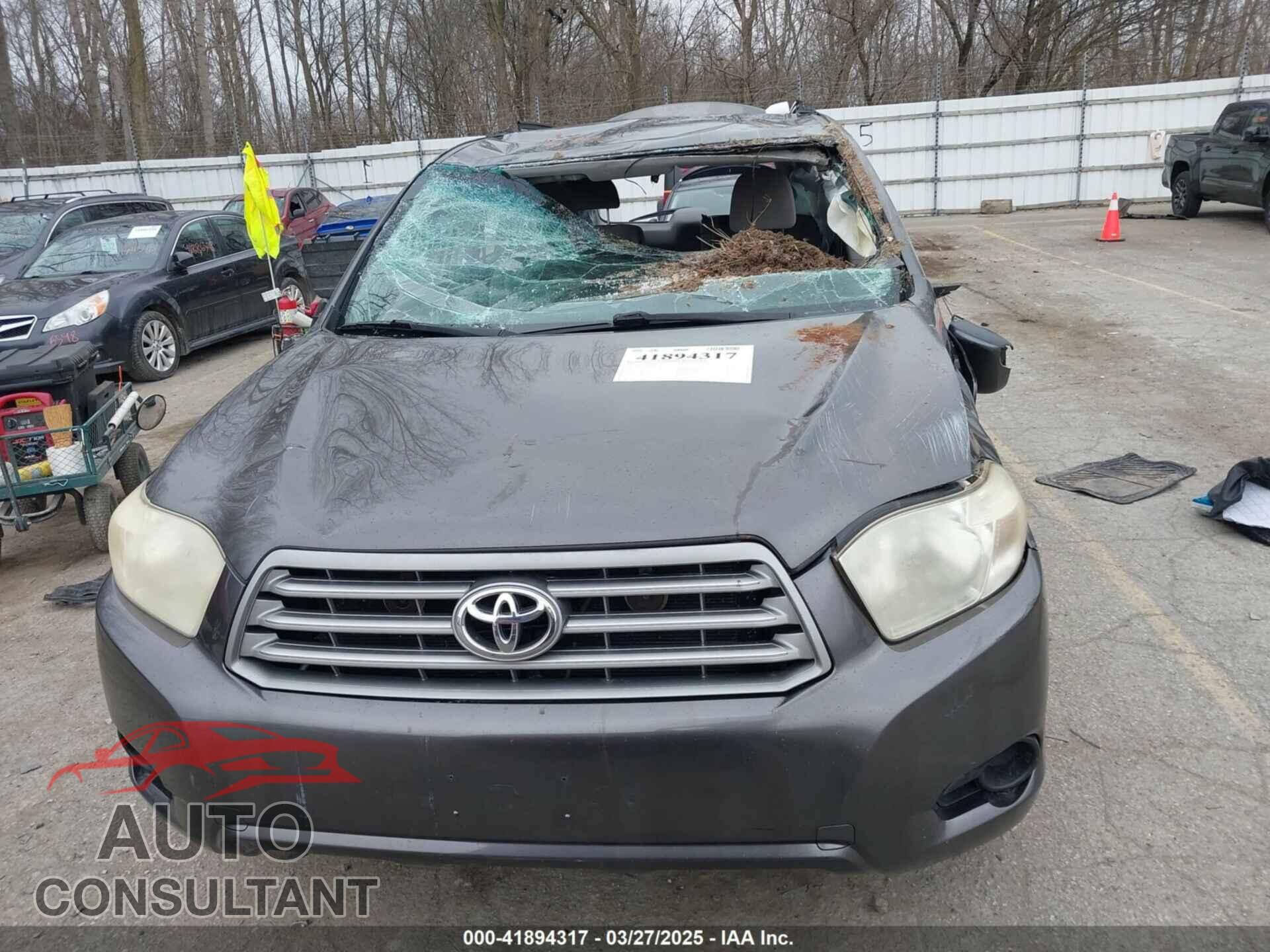 TOYOTA HIGHLANDER 2009 - JTEES41A892132371