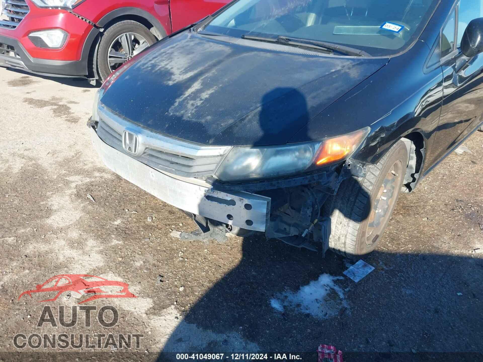 HONDA CIVIC 2012 - 19XFB2F85CE087712