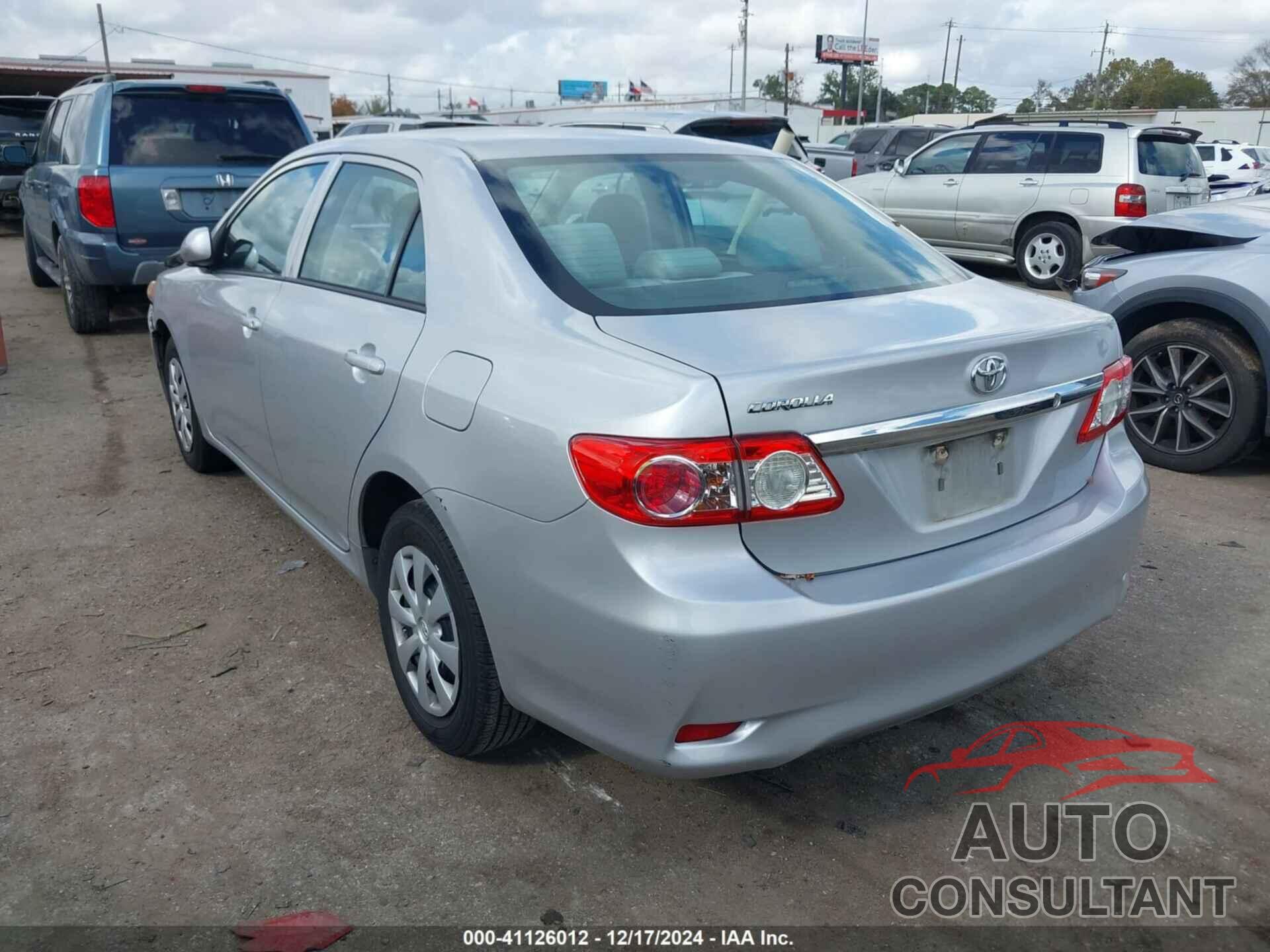 TOYOTA COROLLA 2013 - 5YFBU4EE2DP154486