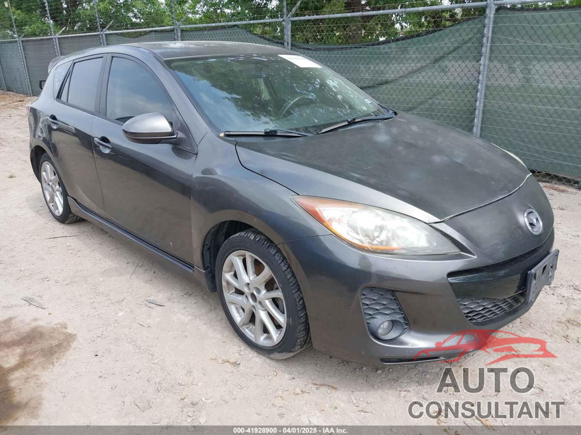 MAZDA MAZDA3 2012 - JM1BL1L5XC1503577