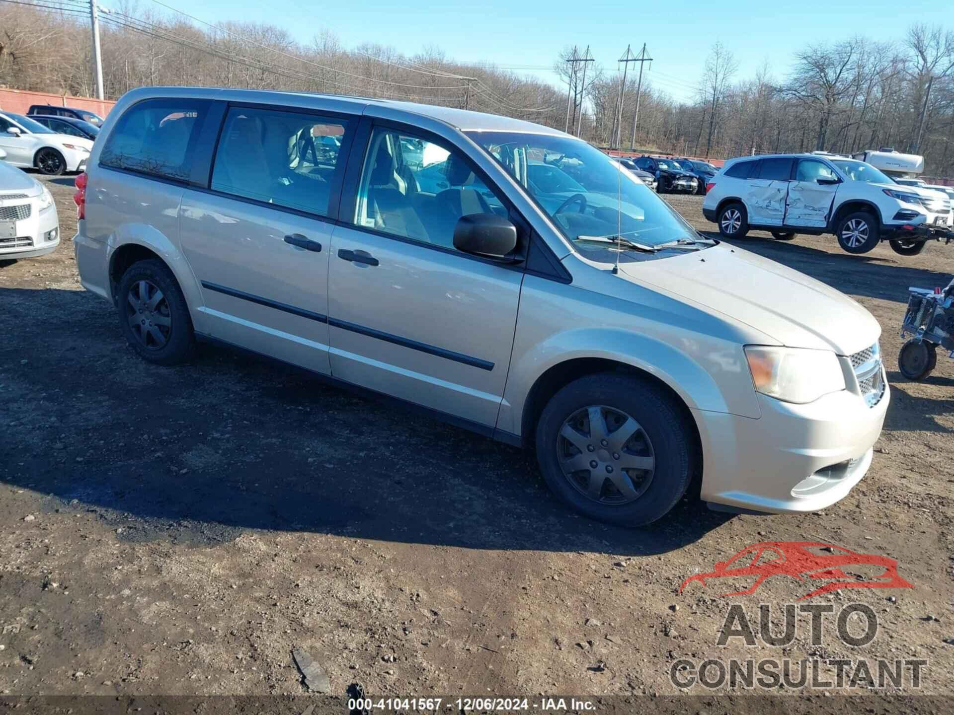 DODGE GRAND CARAVAN 2013 - 2C4RDGBG4DR541739