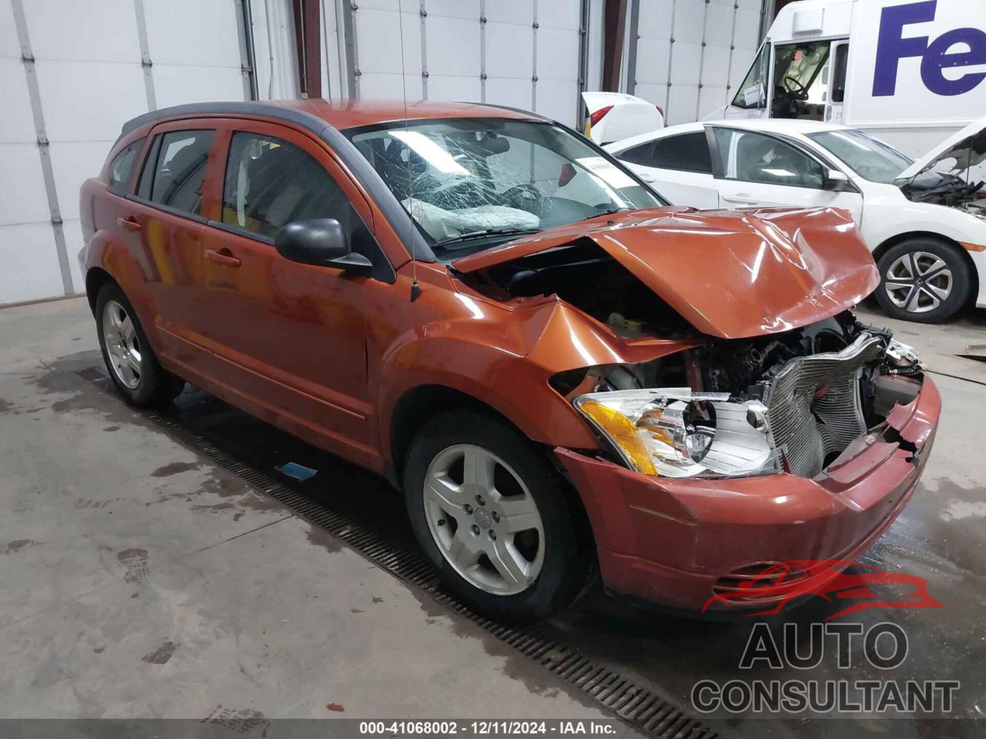 DODGE CALIBER 2009 - 1B3HB48A39D233346