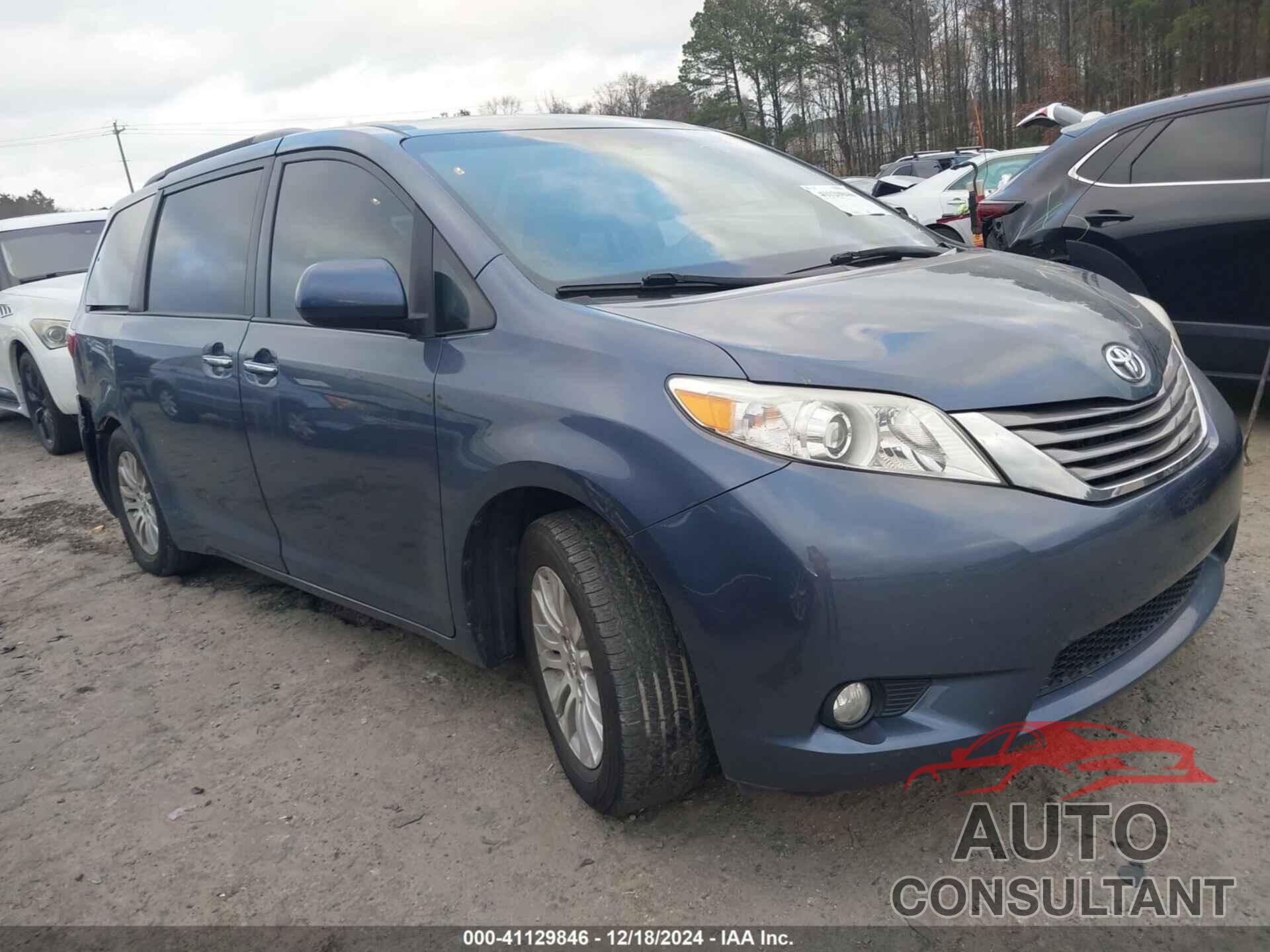 TOYOTA SIENNA 2017 - 5TDYZ3DC4HS769463