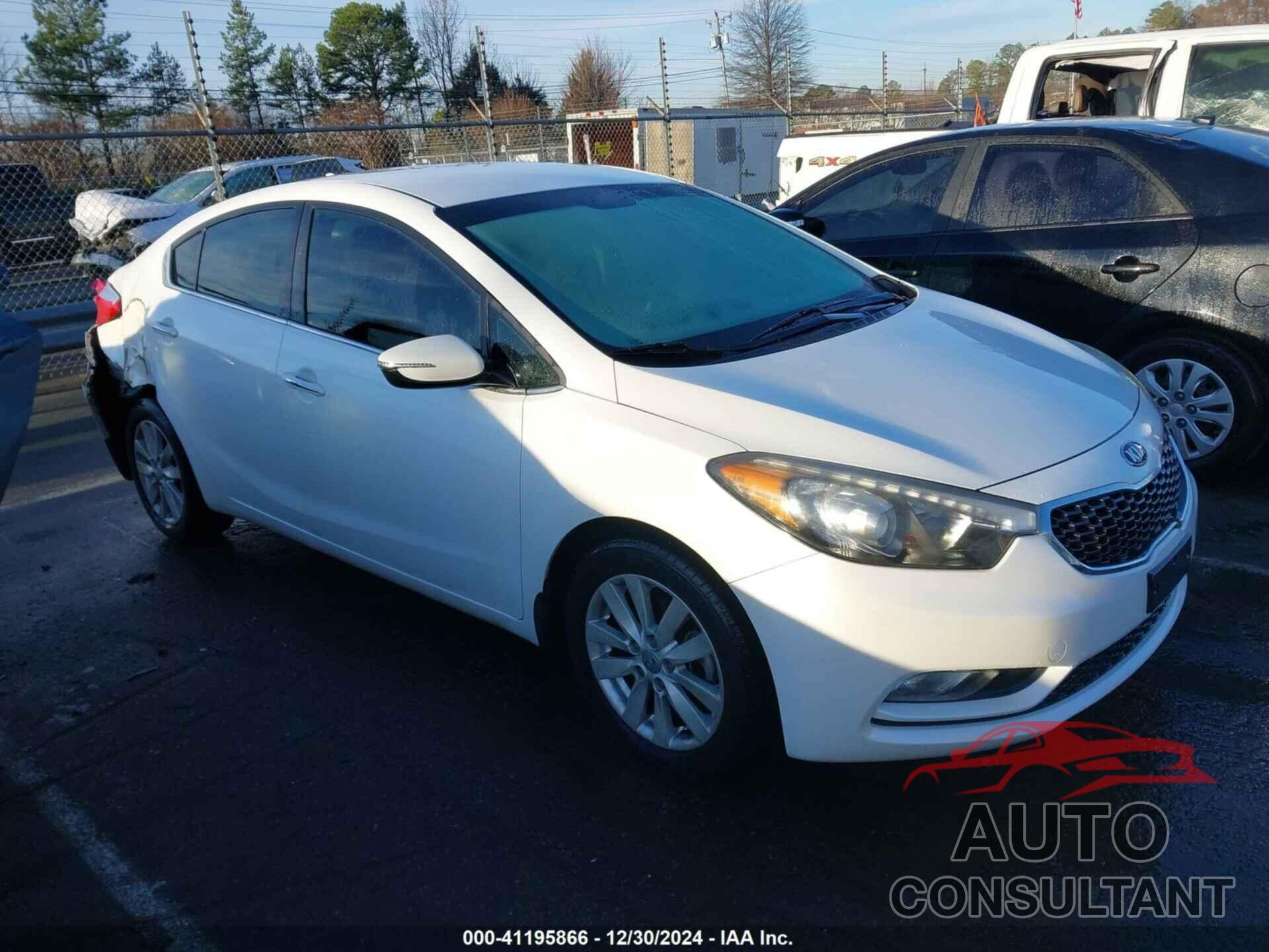 KIA FORTE 2014 - KNAFX4A85E5051552