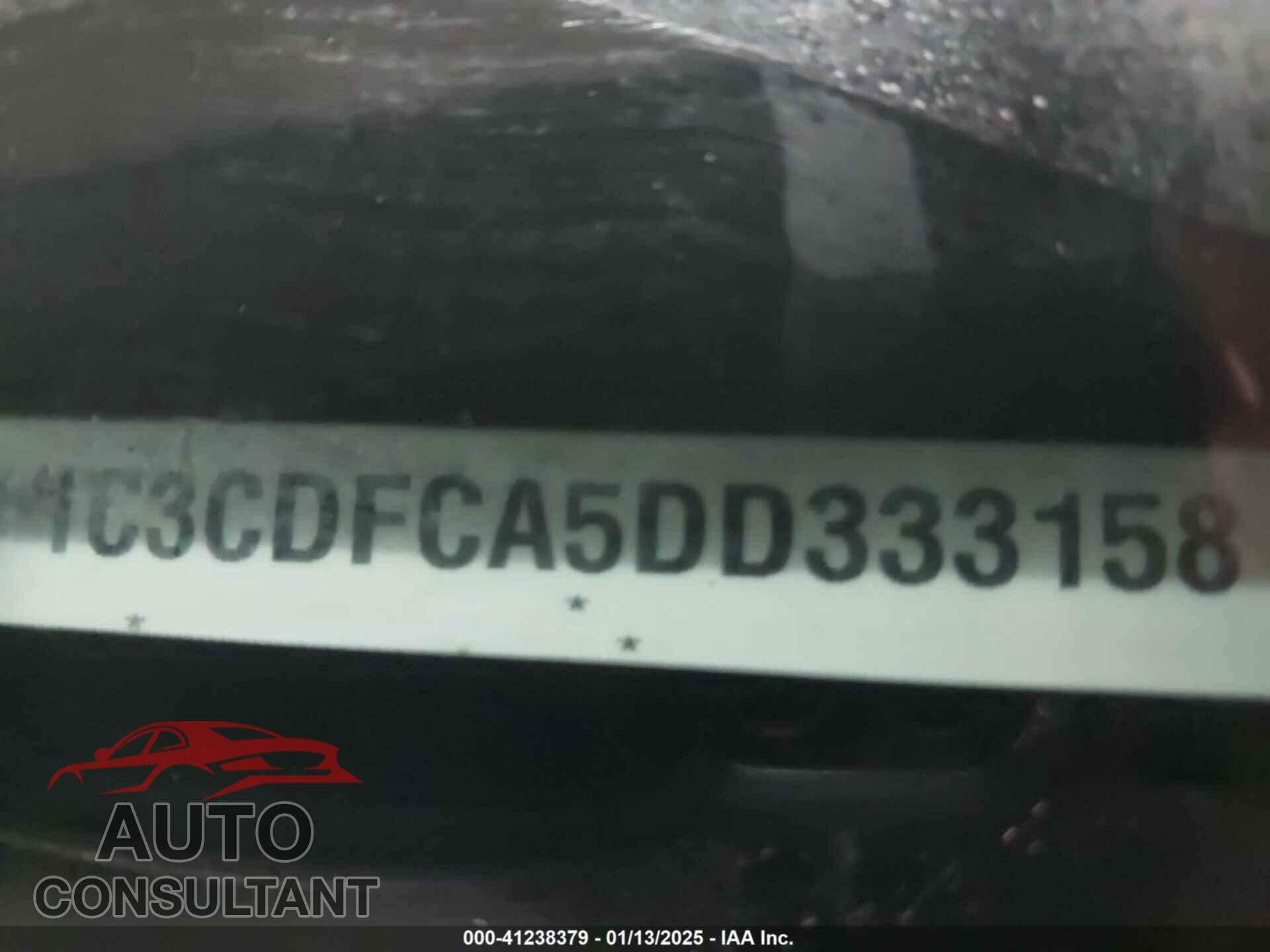 DODGE DART 2013 - 1C3CDFCA5DD333158