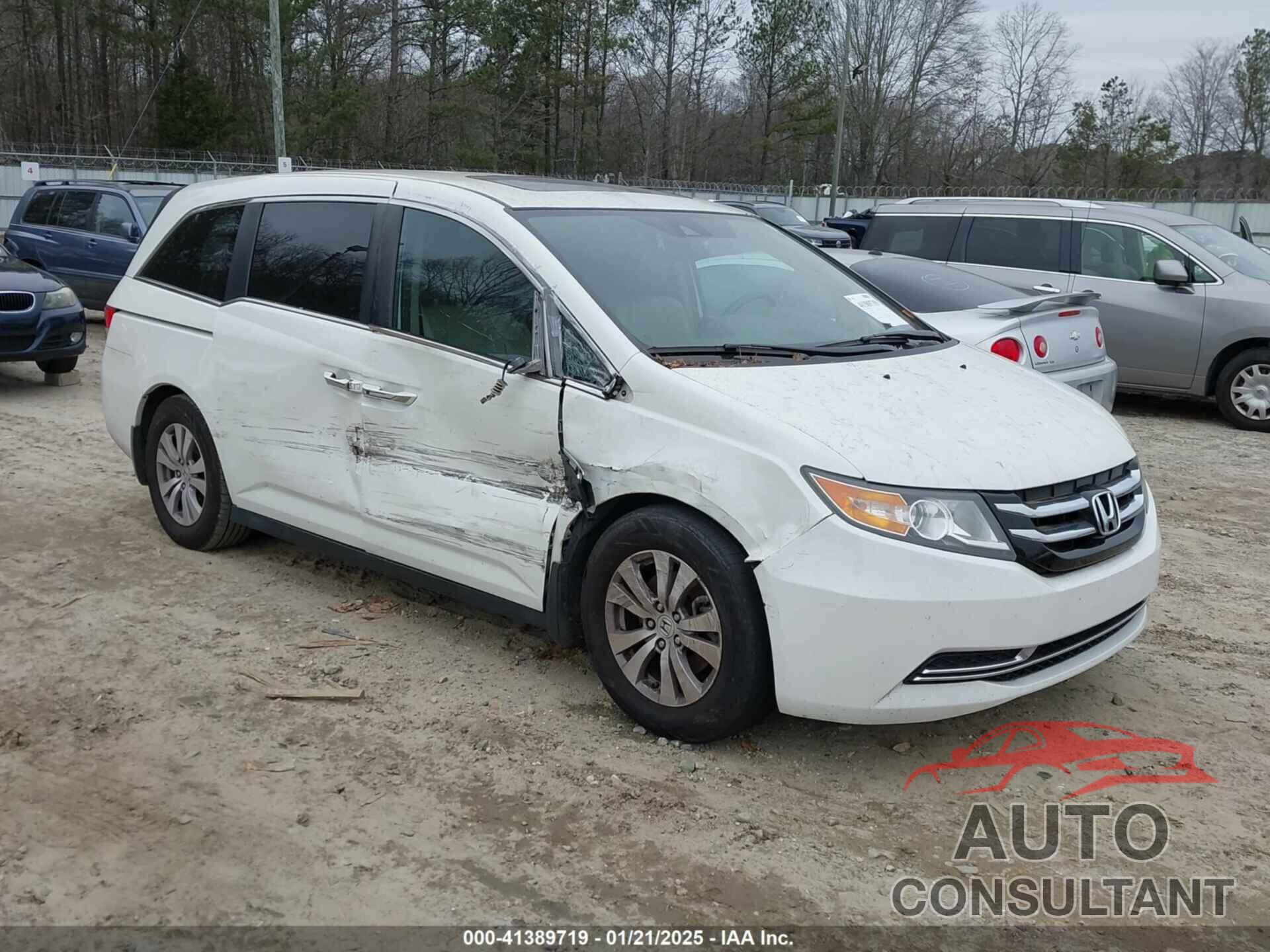 HONDA ODYSSEY 2014 - 5FNRL5H62EB135347