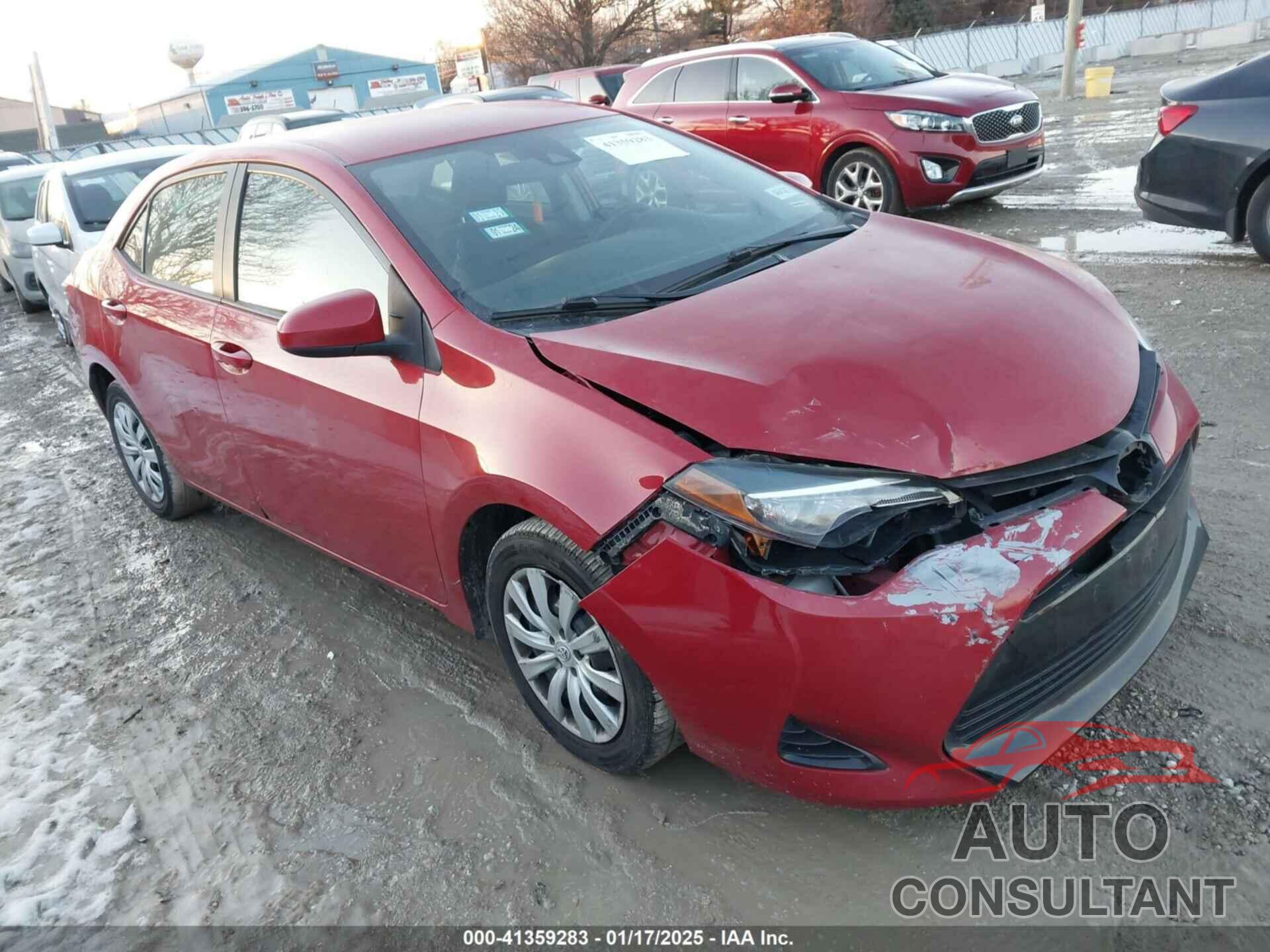 TOYOTA COROLLA 2018 - 2T1BURHE8JC112909