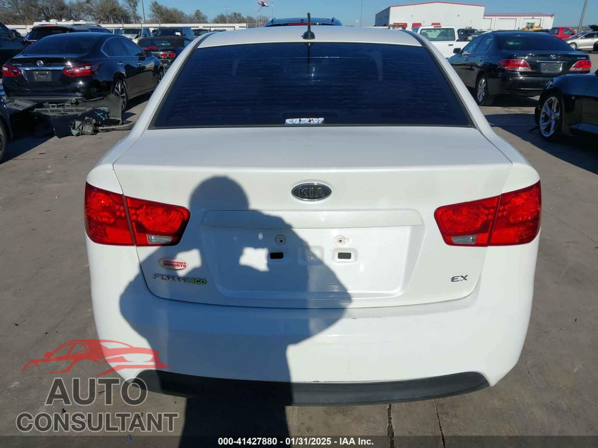 KIA FORTE 2013 - KNAFT4A27D5733404