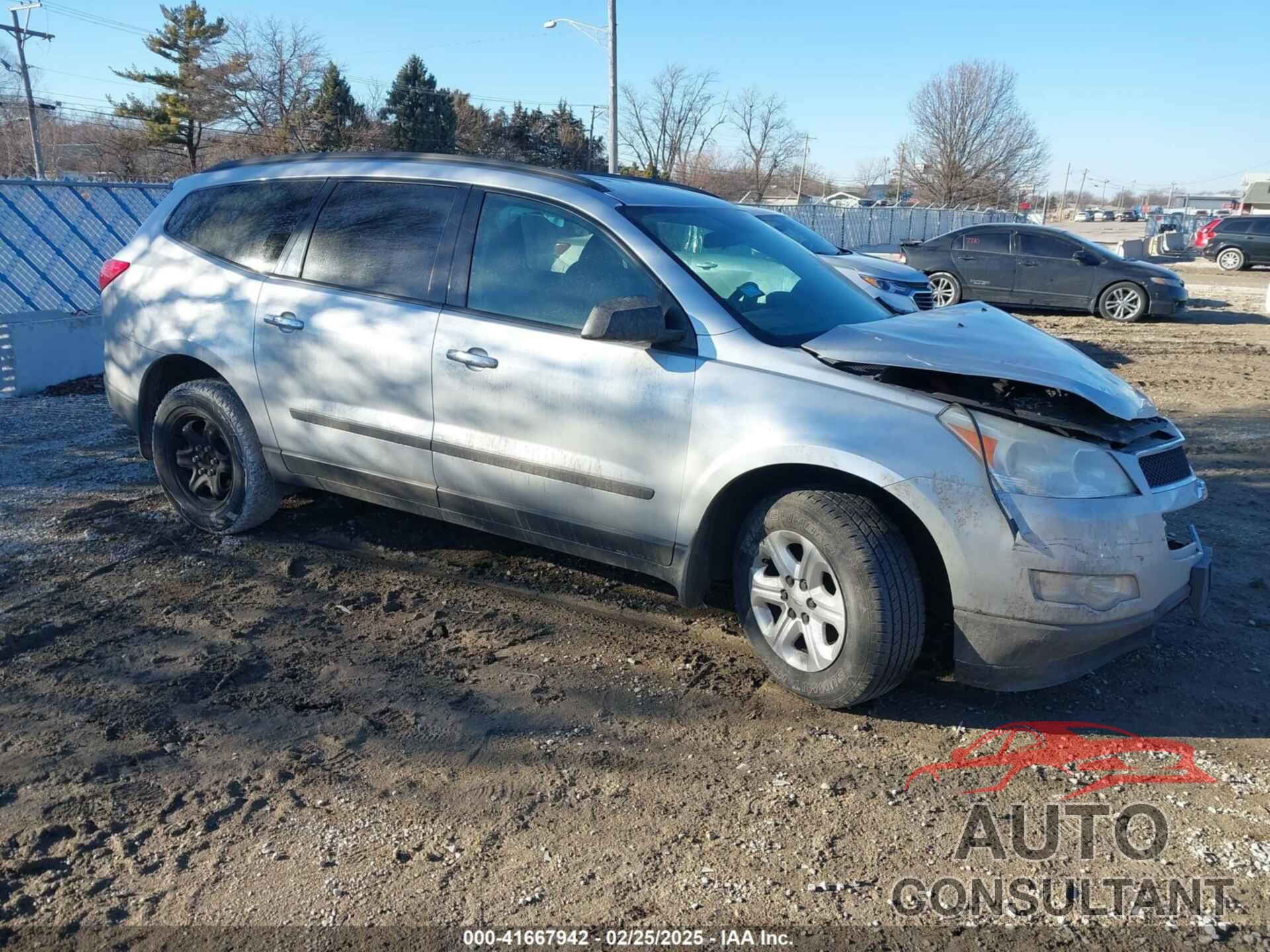 CHEVROLET TRAVERSE 2011 - 1GNKREED6BJ277960