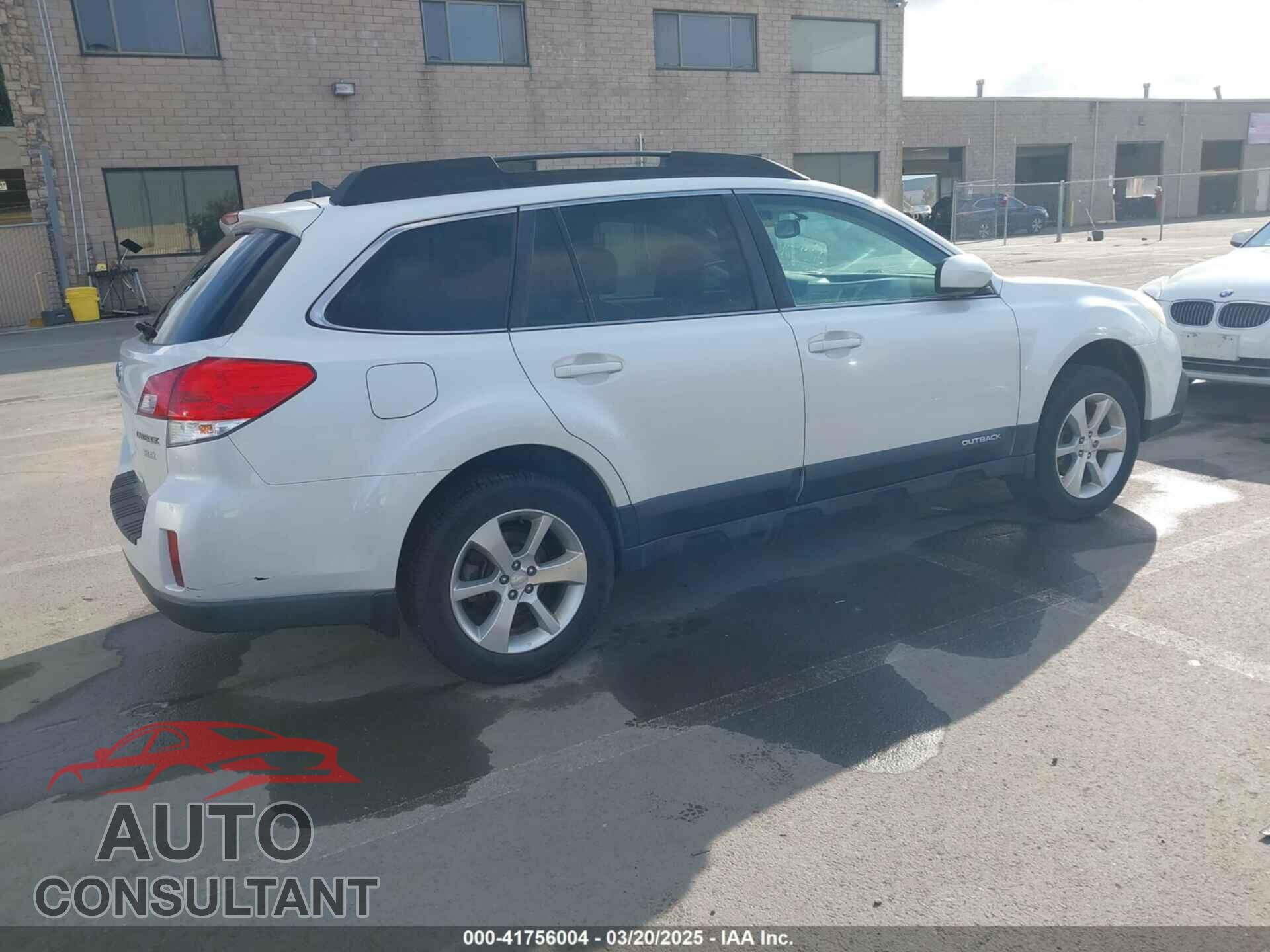 SUBARU OUTBACK 2013 - 4S4BRBJC8D3307550