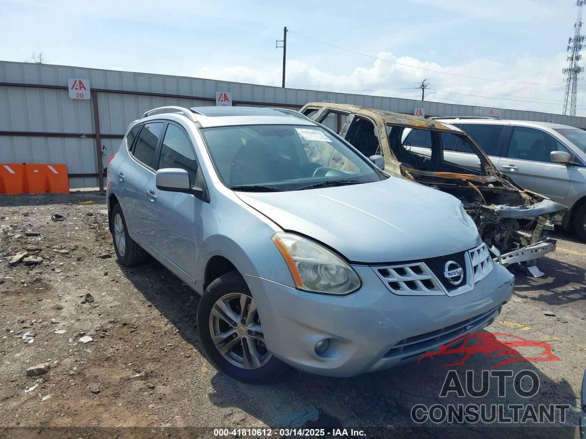 NISSAN ROGUE 2012 - JN8AS5MT6CW255130