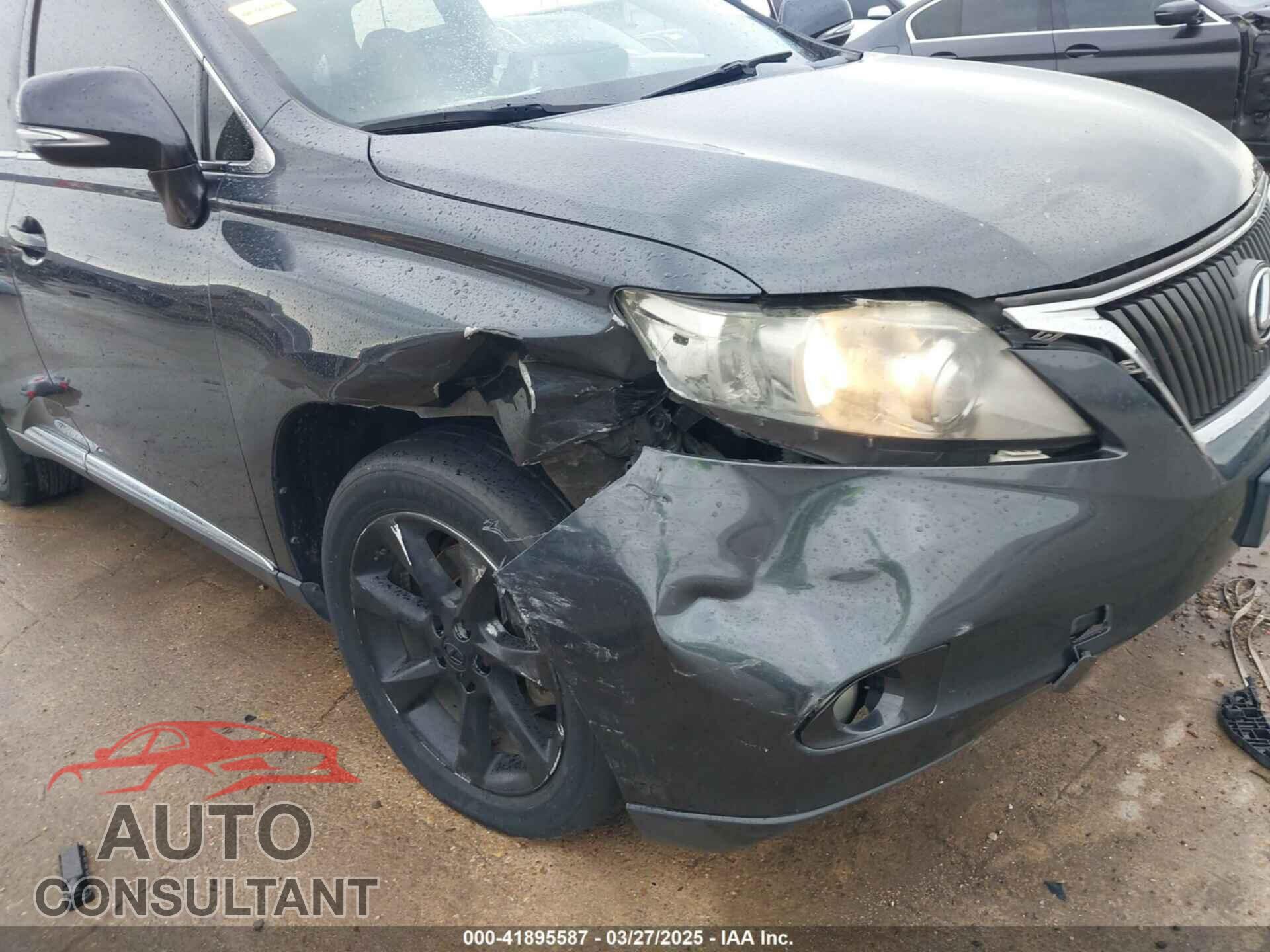 LEXUS RX 350 2011 - 2T2BK1BA5BC109816