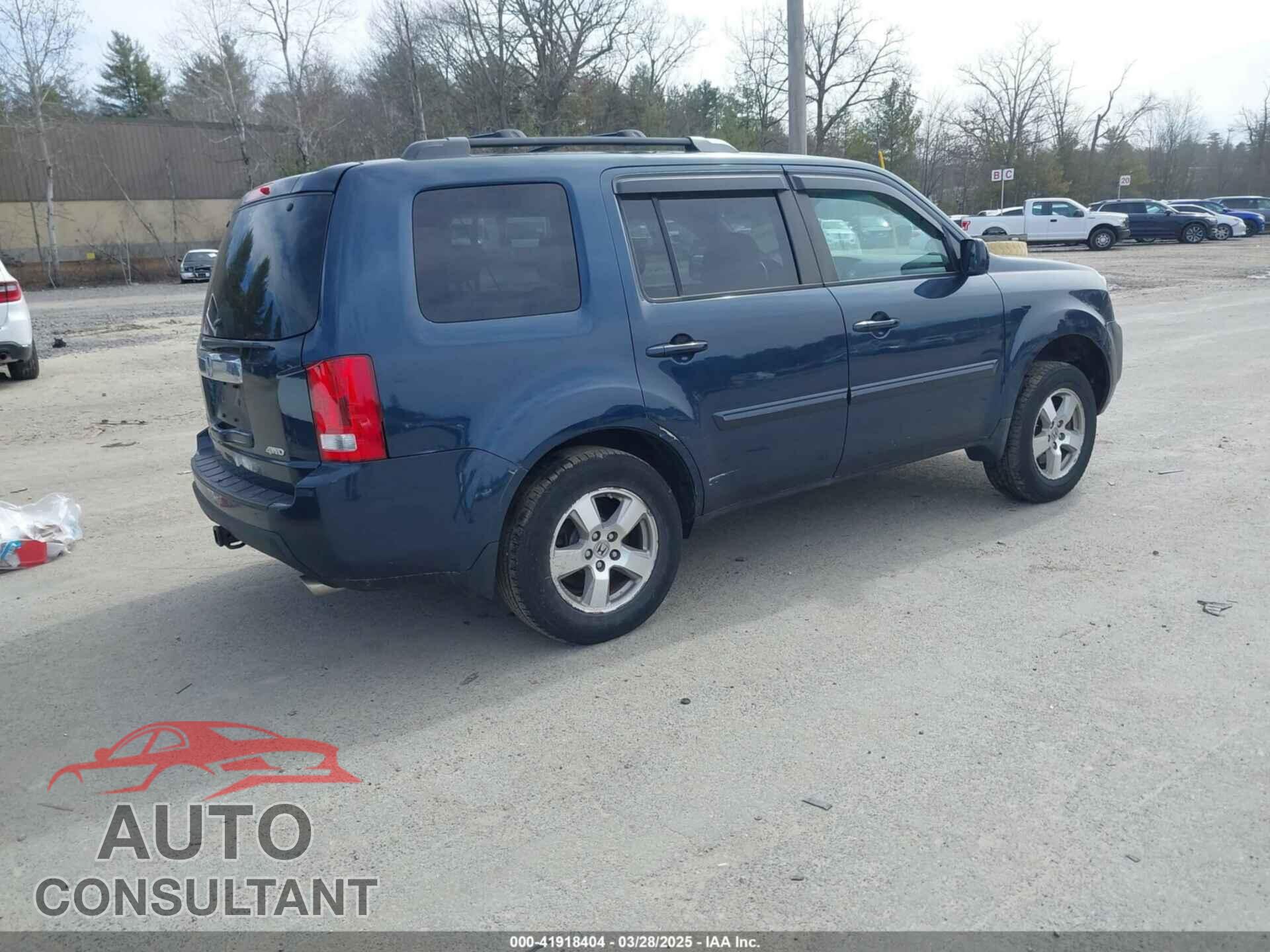 HONDA PILOT 2011 - 5FNYF4H5XBB085362