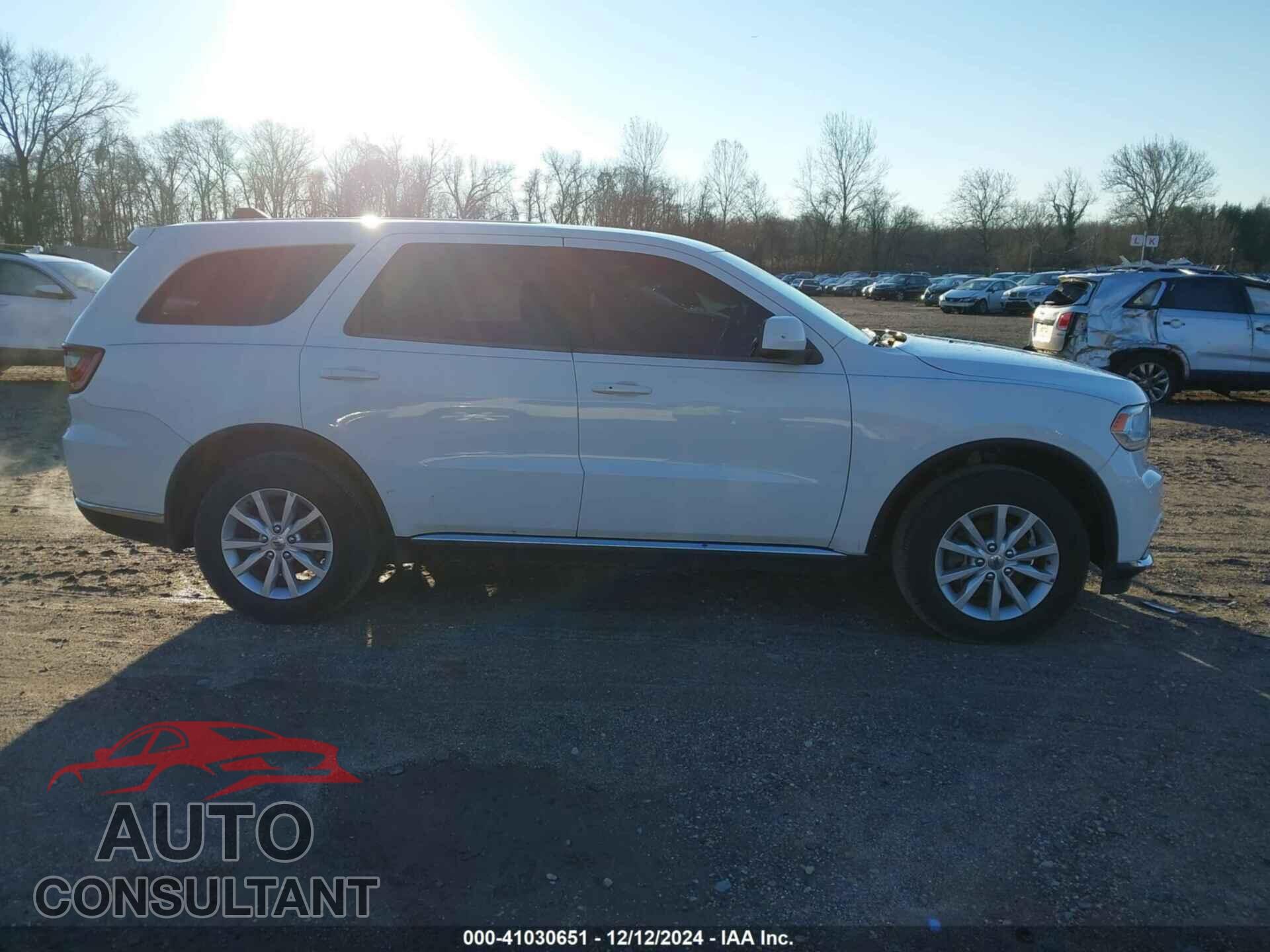 DODGE DURANGO 2019 - 1C4RDJAG2KC599546