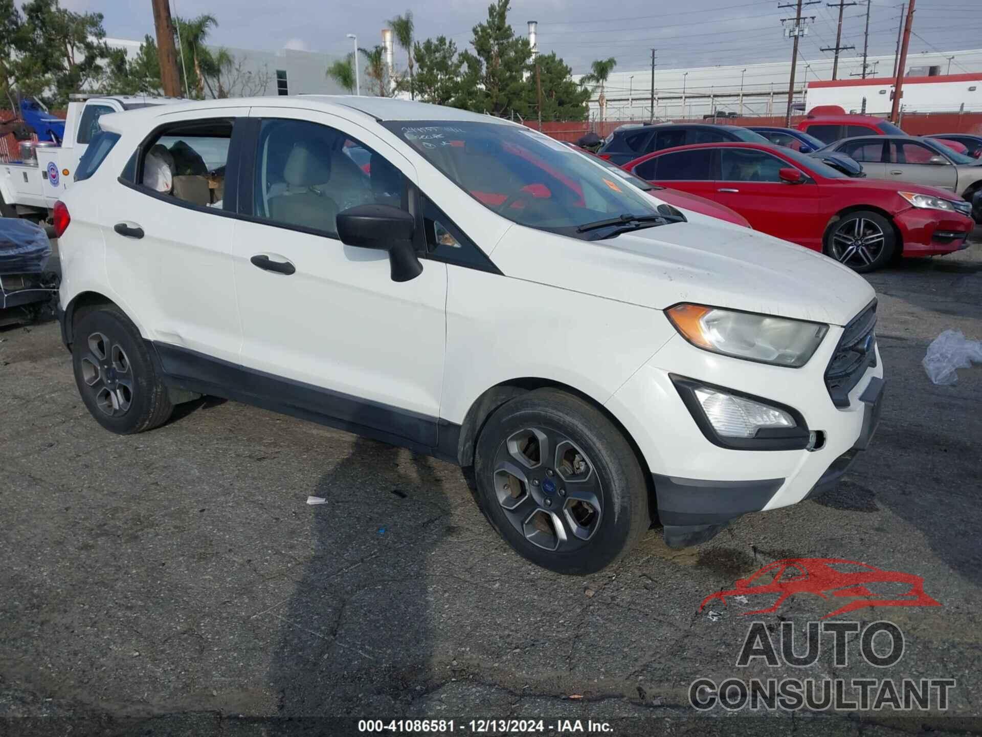 FORD ECOSPORT 2018 - MAJ3P1RE9JC244555