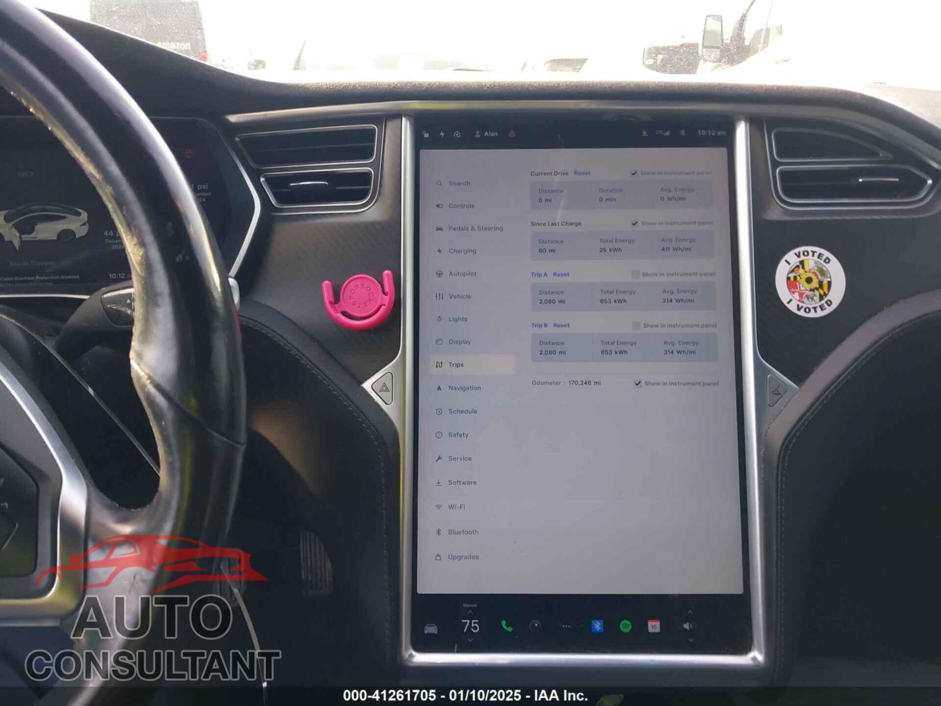 TESLA MODEL S 2016 - 5YJSA1E27GF140919