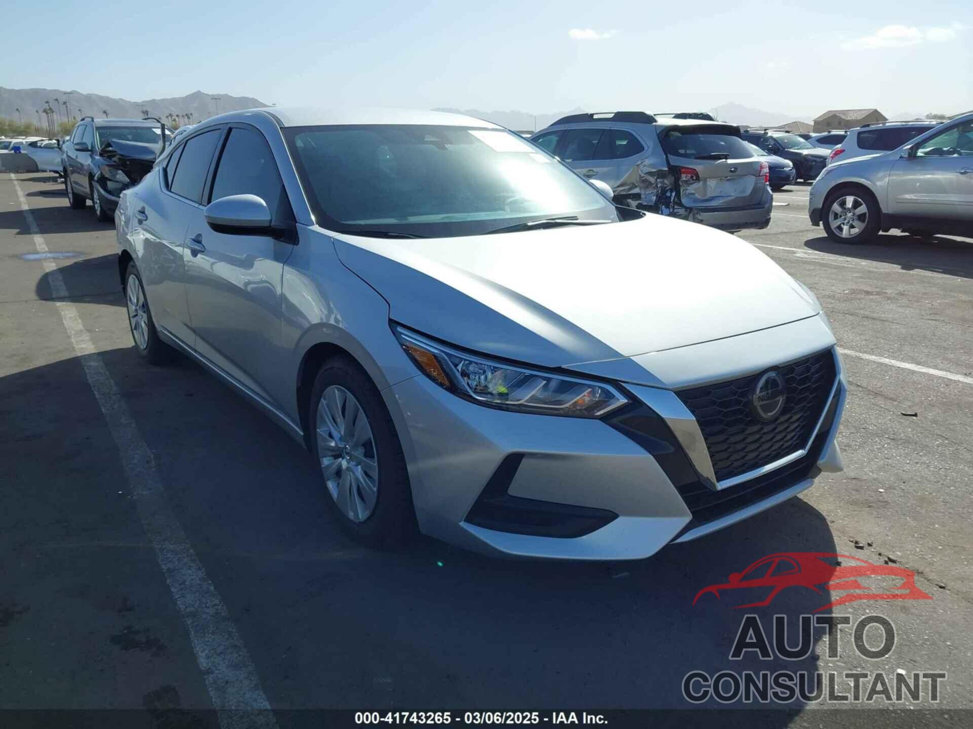 NISSAN SENTRA 2023 - 3N1AB8BVXPY287582