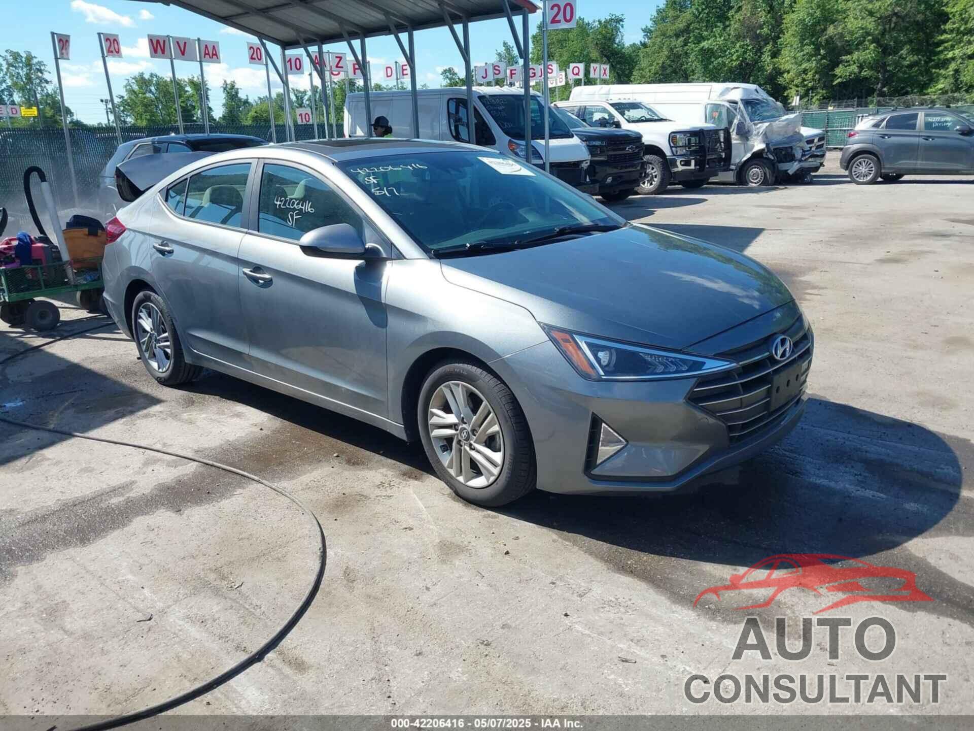 HYUNDAI ELANTRA 2019 - KMHD84LF4KU816525