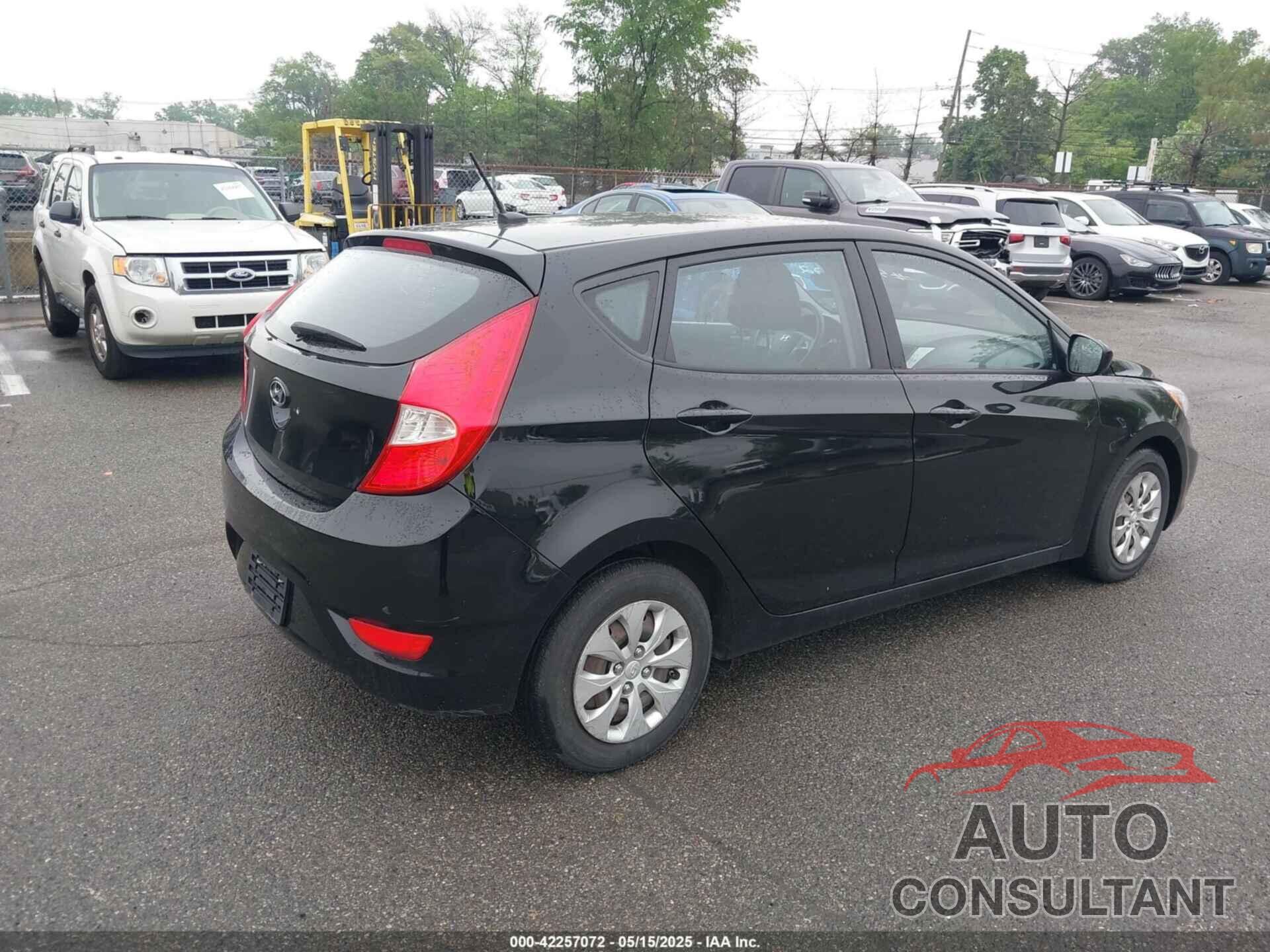 HYUNDAI ACCENT 2016 - KMHCT5AE2GU237308