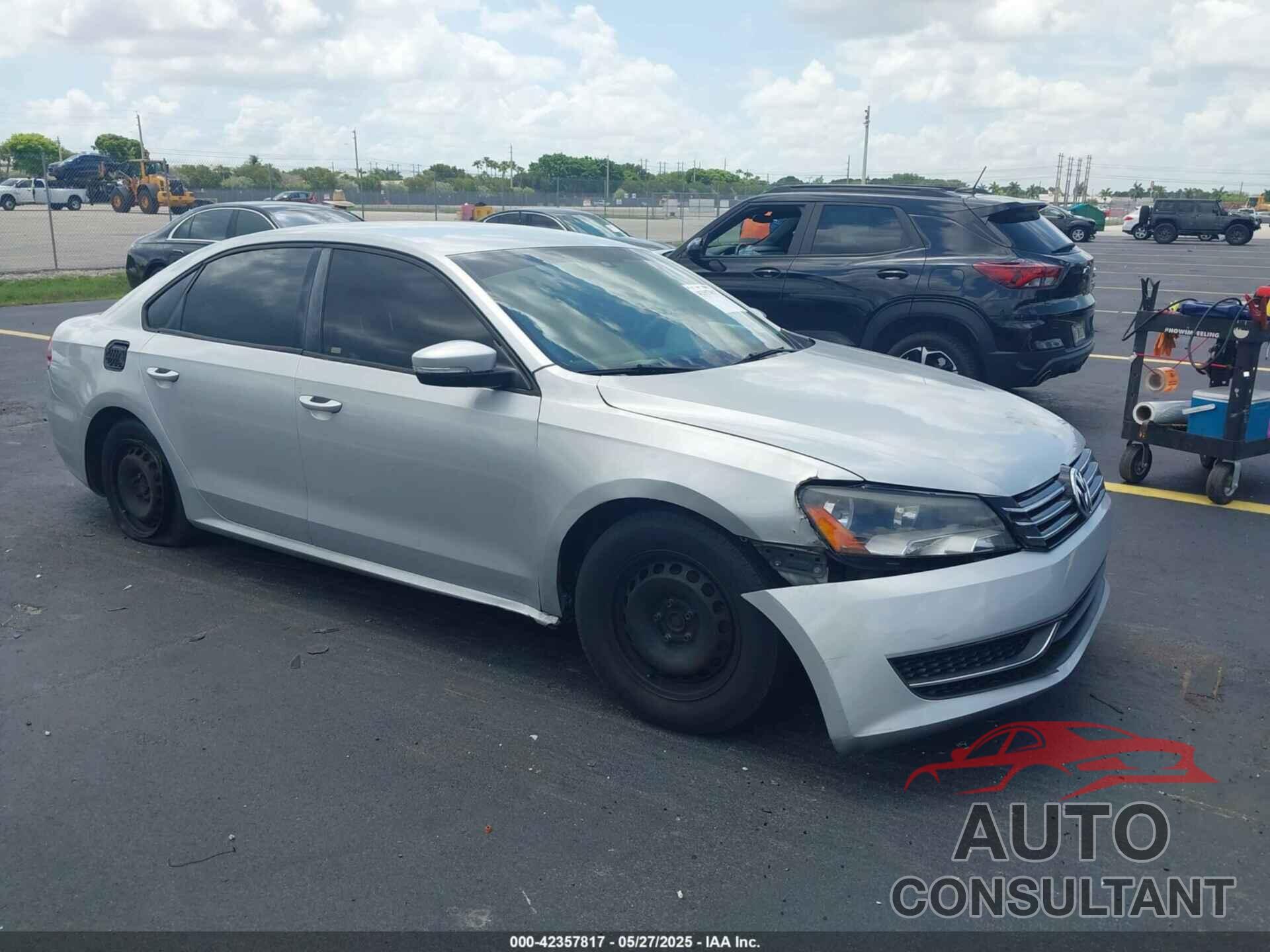 VOLKSWAGEN PASSAT 2014 - 1VWAS7A38EC028292