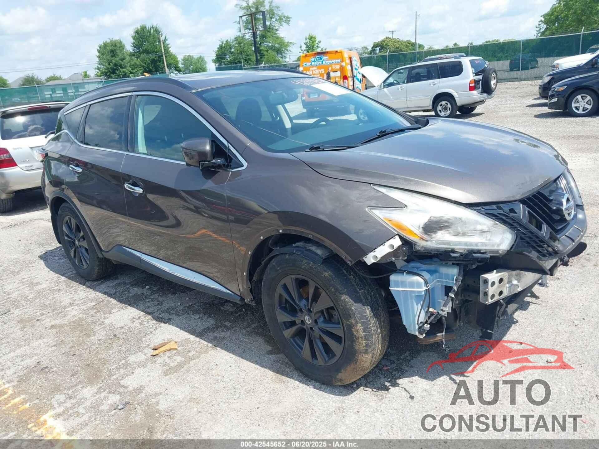 NISSAN MURANO 2017 - 5N1AZ2MH7HN179962