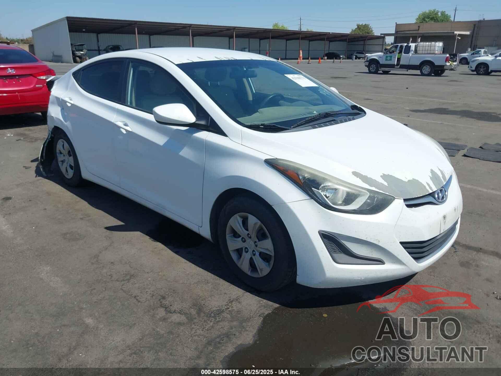 HYUNDAI ELANTRA 2016 - 5NPDH4AE6GH663985