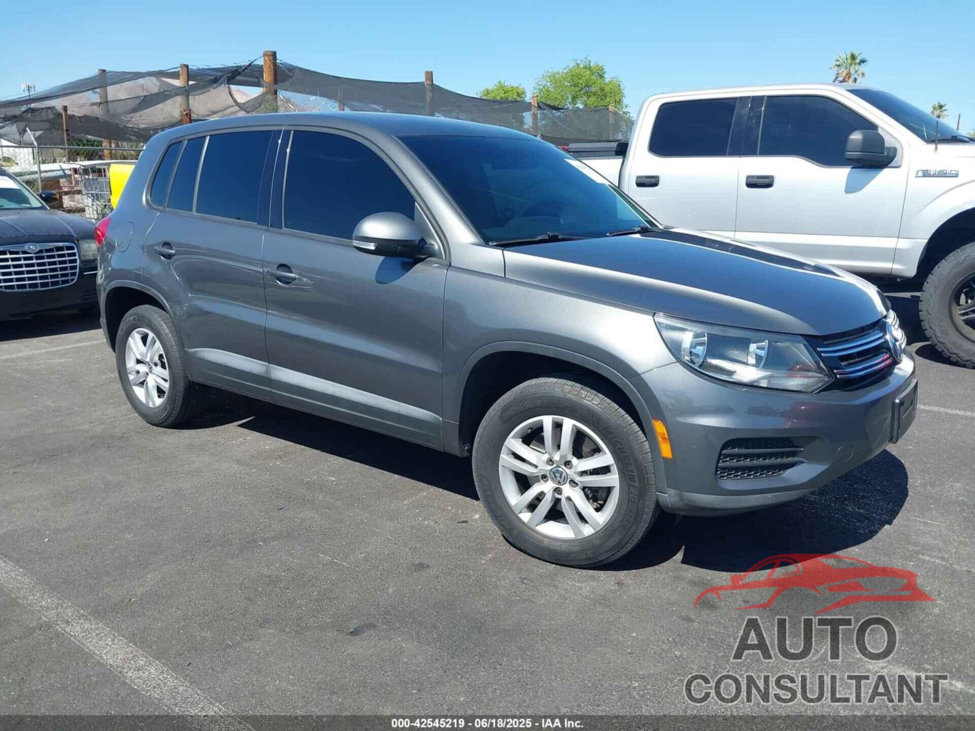 VOLKSWAGEN TIGUAN 2013 - WVGAV3AX7DW626615