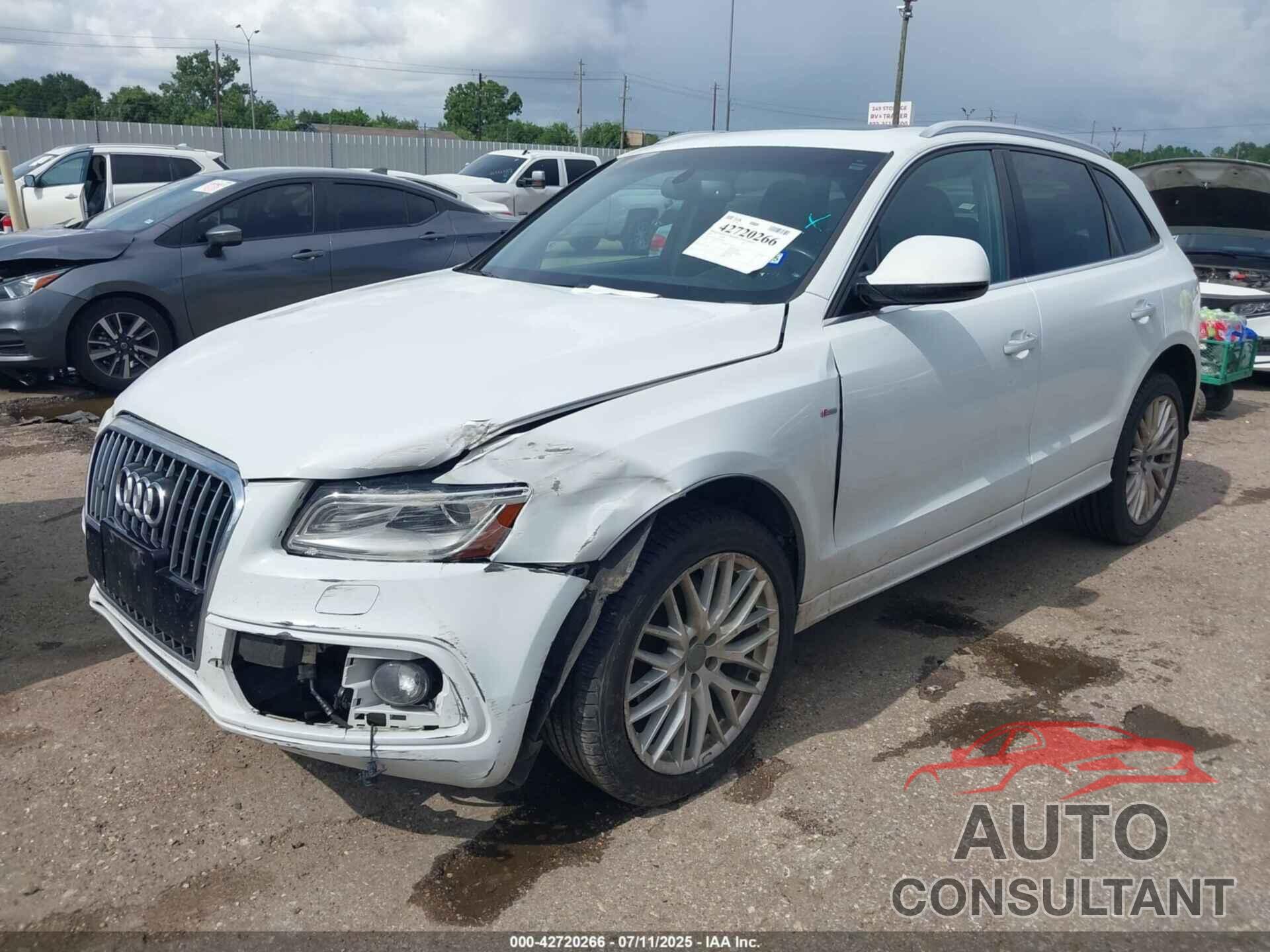 AUDI Q5 2017 - WA1M2AFP0HA044604