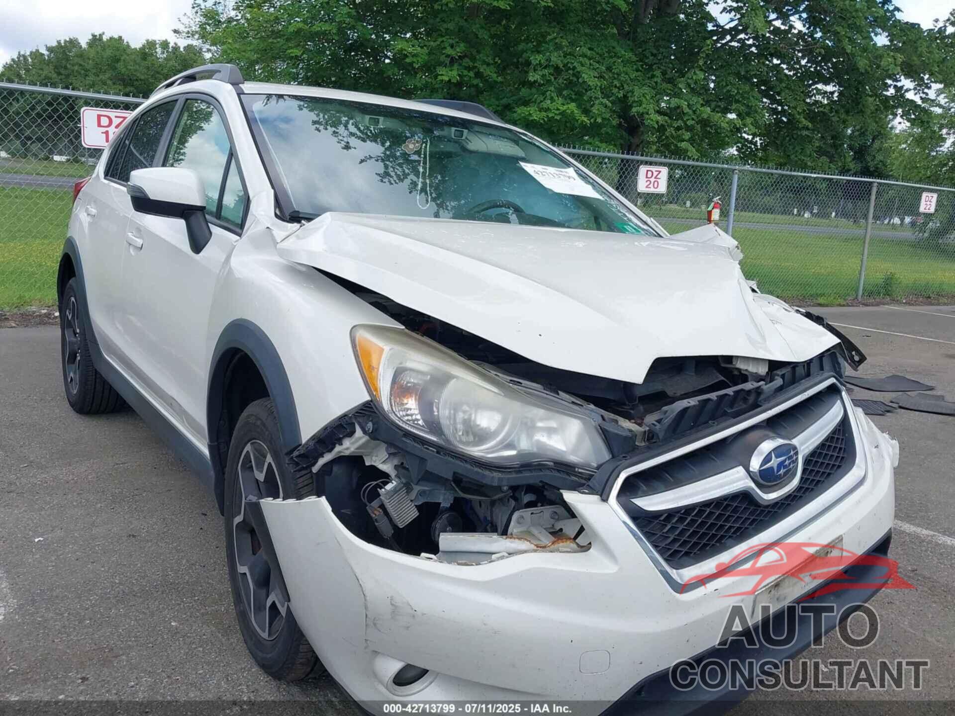 SUBARU XV CROSSTREK 2015 - JF2GPASC0F8292865