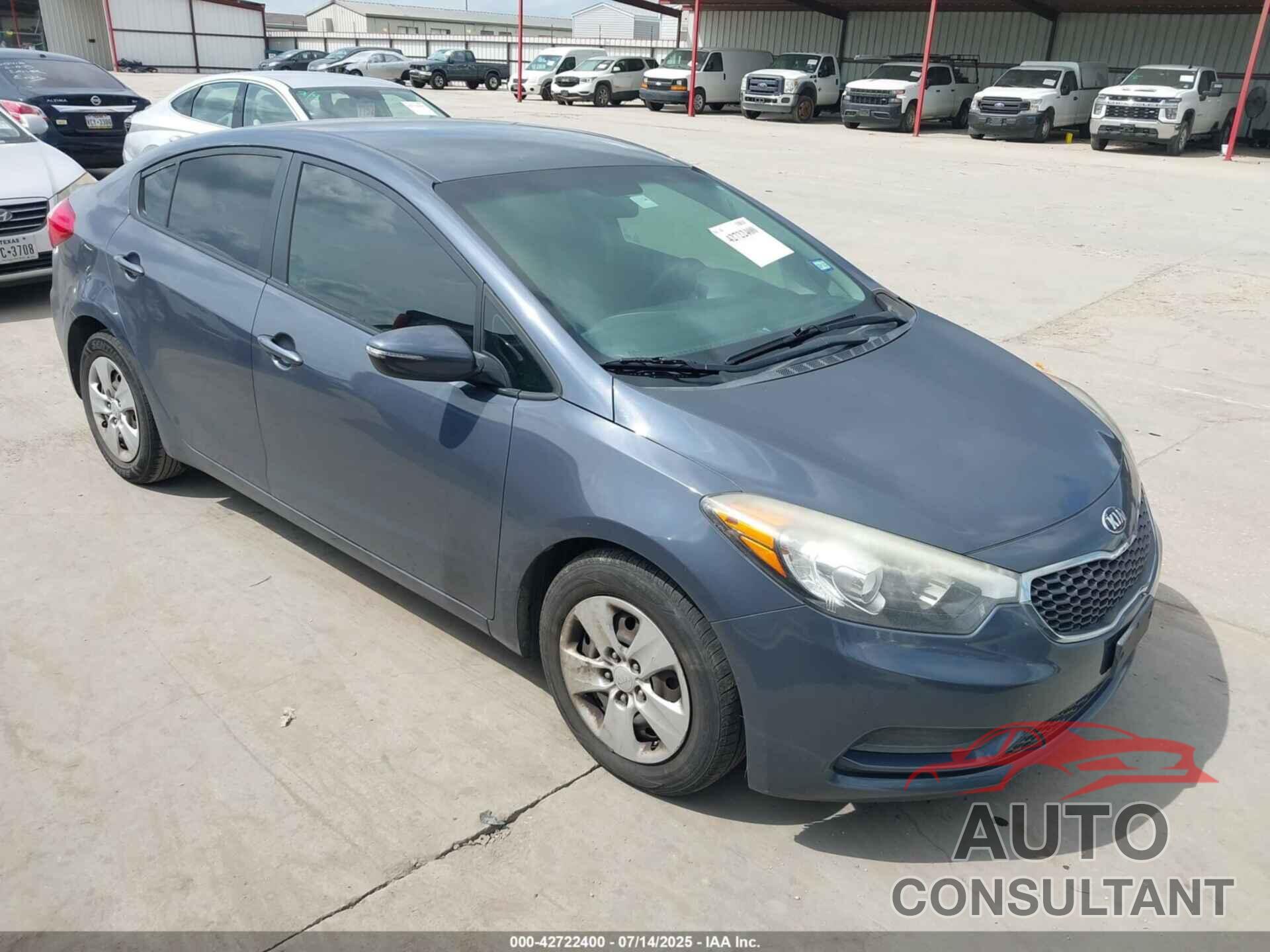 KIA FORTE 2015 - KNAFX4A62F5338802