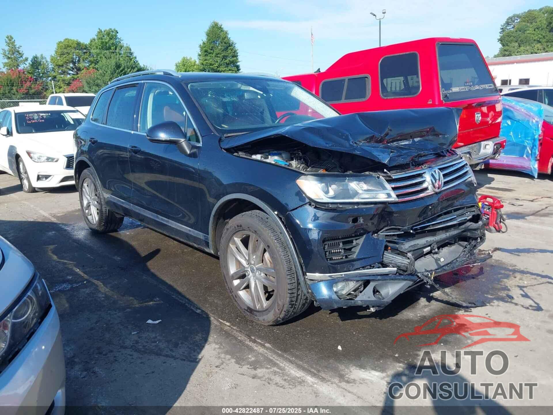 VOLKSWAGEN TOUAREG 2015 - WVGEP9BP5FD006664