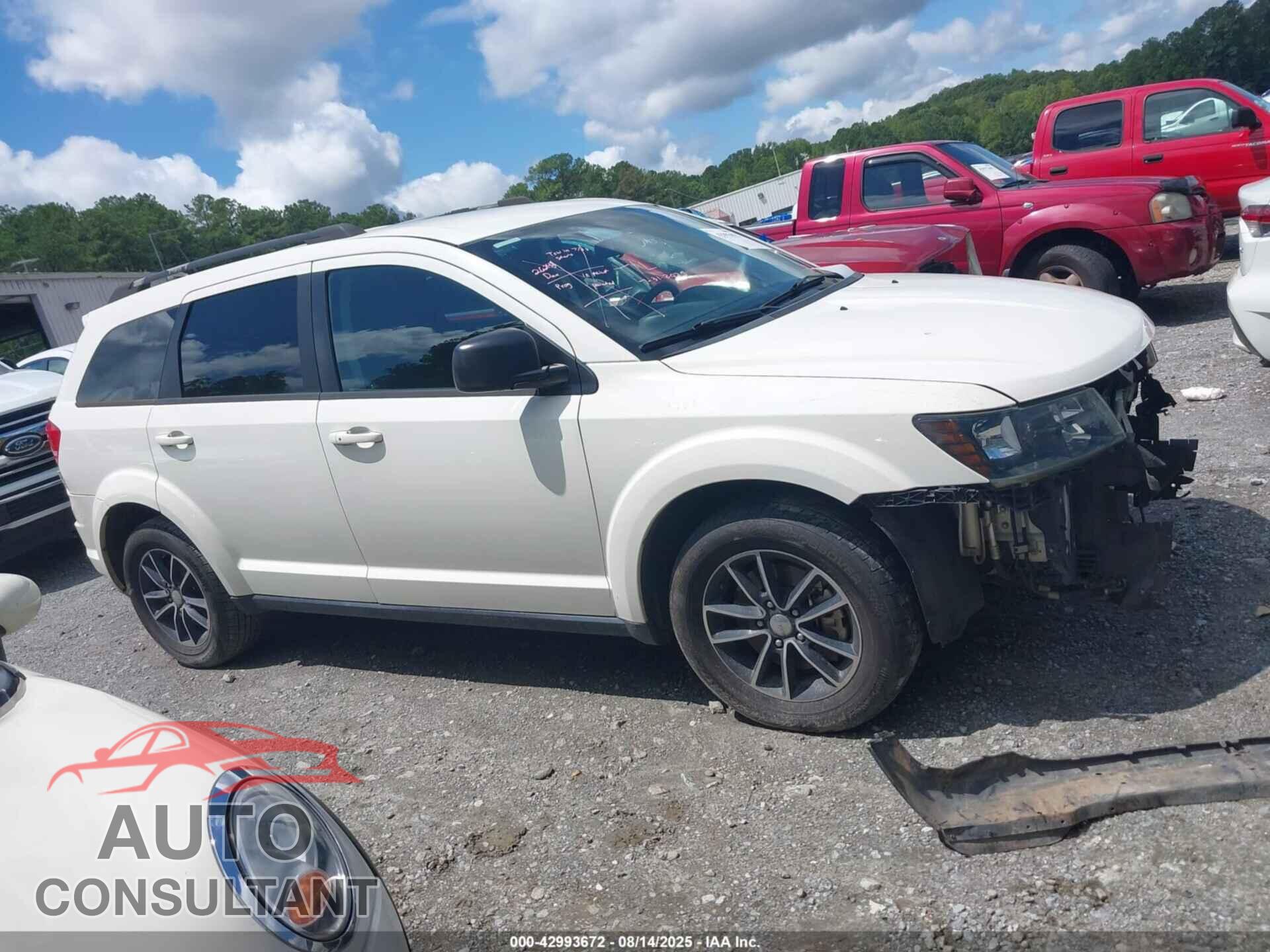 DODGE JOURNEY 2017 - 3C4PDCAB7HT684144