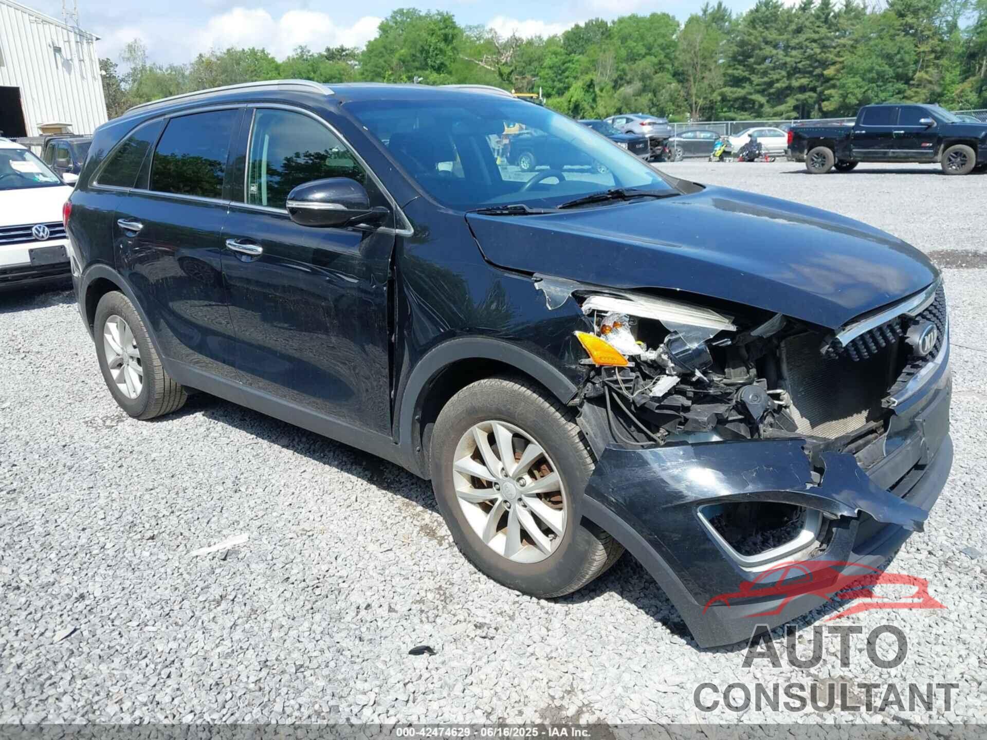 KIA SORENTO 2017 - 5XYPG4A31HG318256
