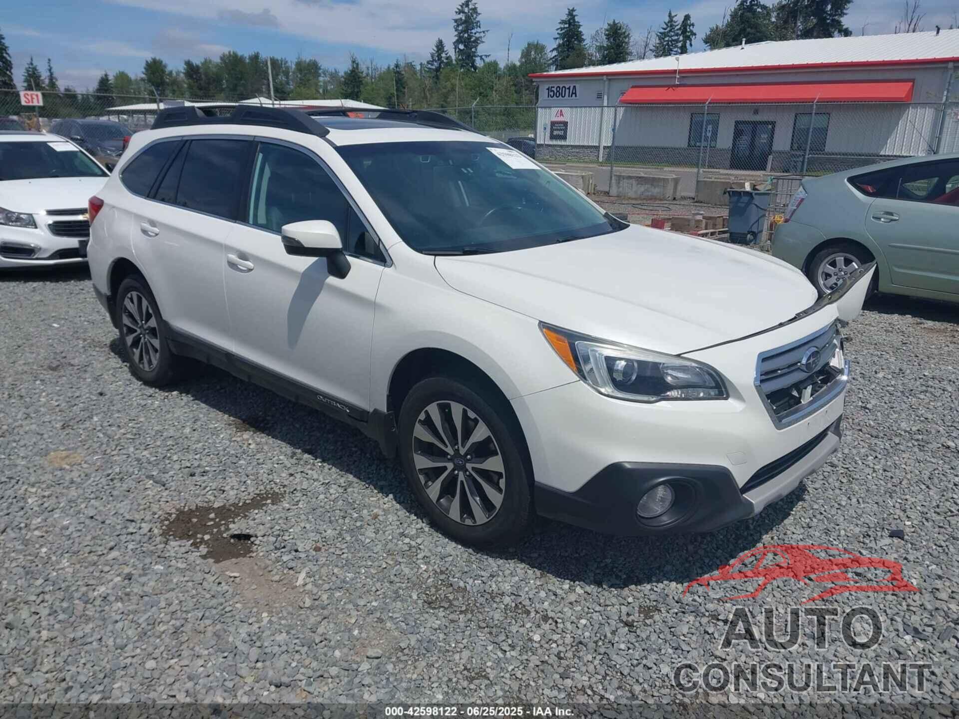 SUBARU OUTBACK 2016 - 4S4BSENC8G3225340