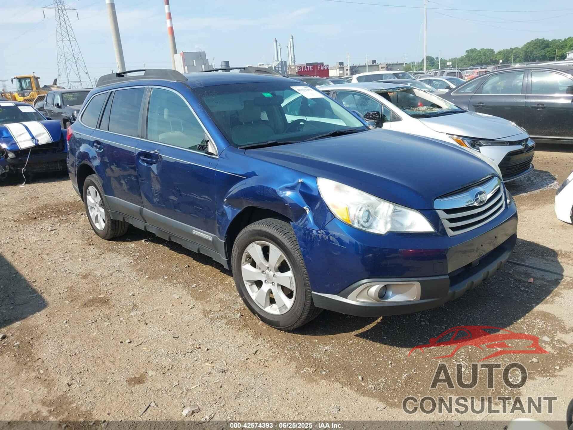 SUBARU OUTBACK 2010 - 4S4BRCGCXA3340929