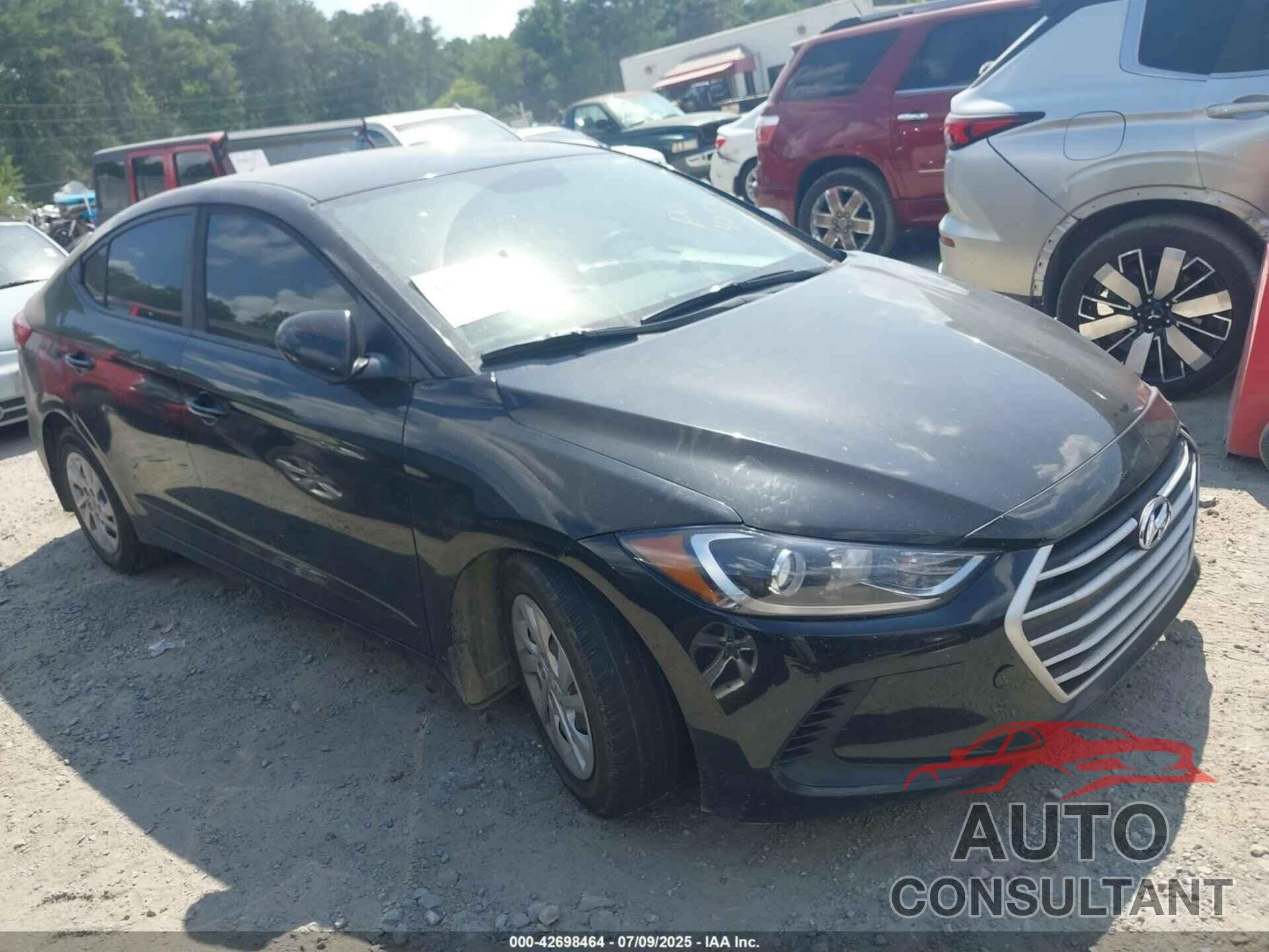 HYUNDAI ELANTRA 2017 - KMHD74LF9HU367659